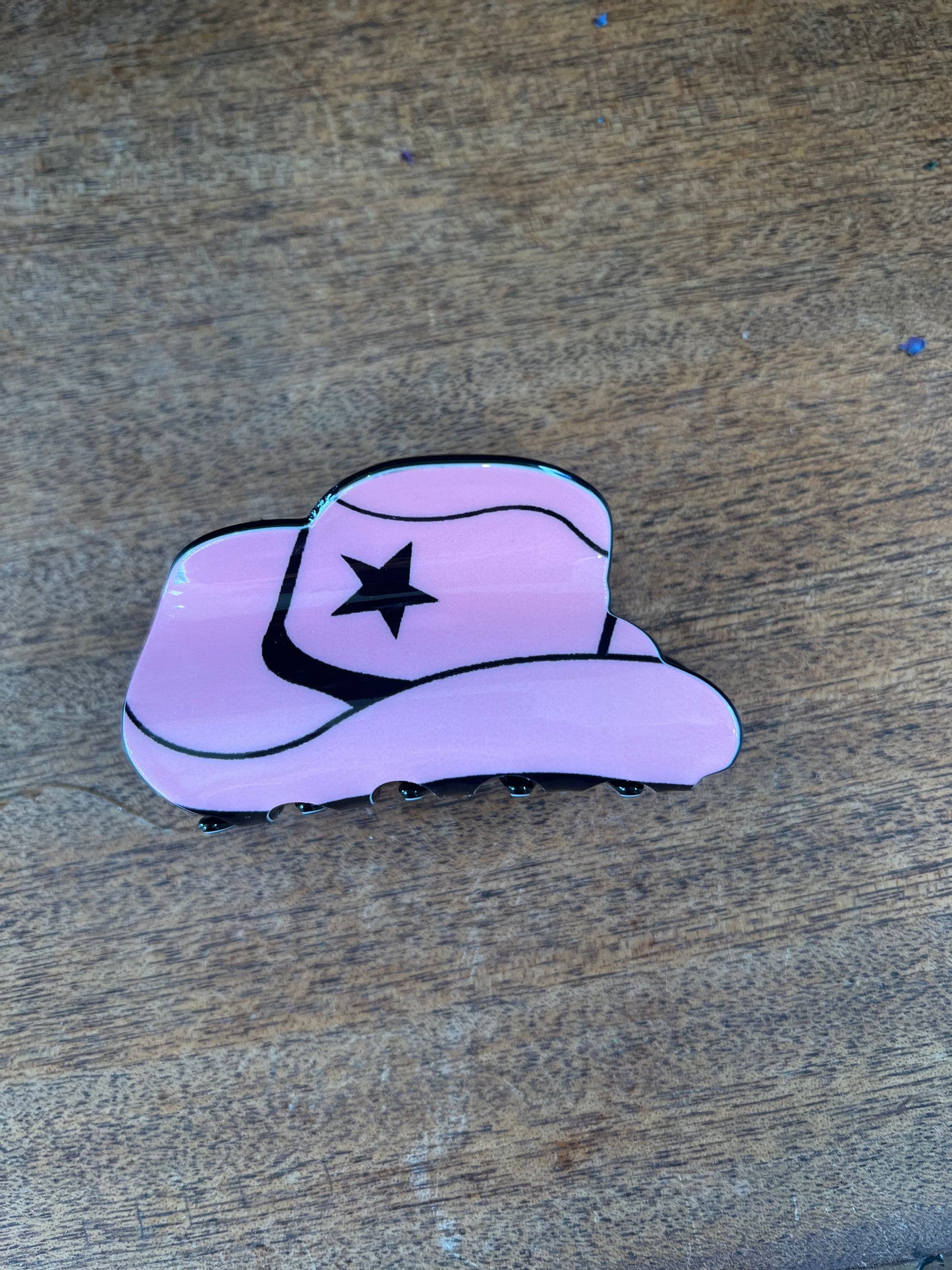 Cowboy Hat Hair Clip