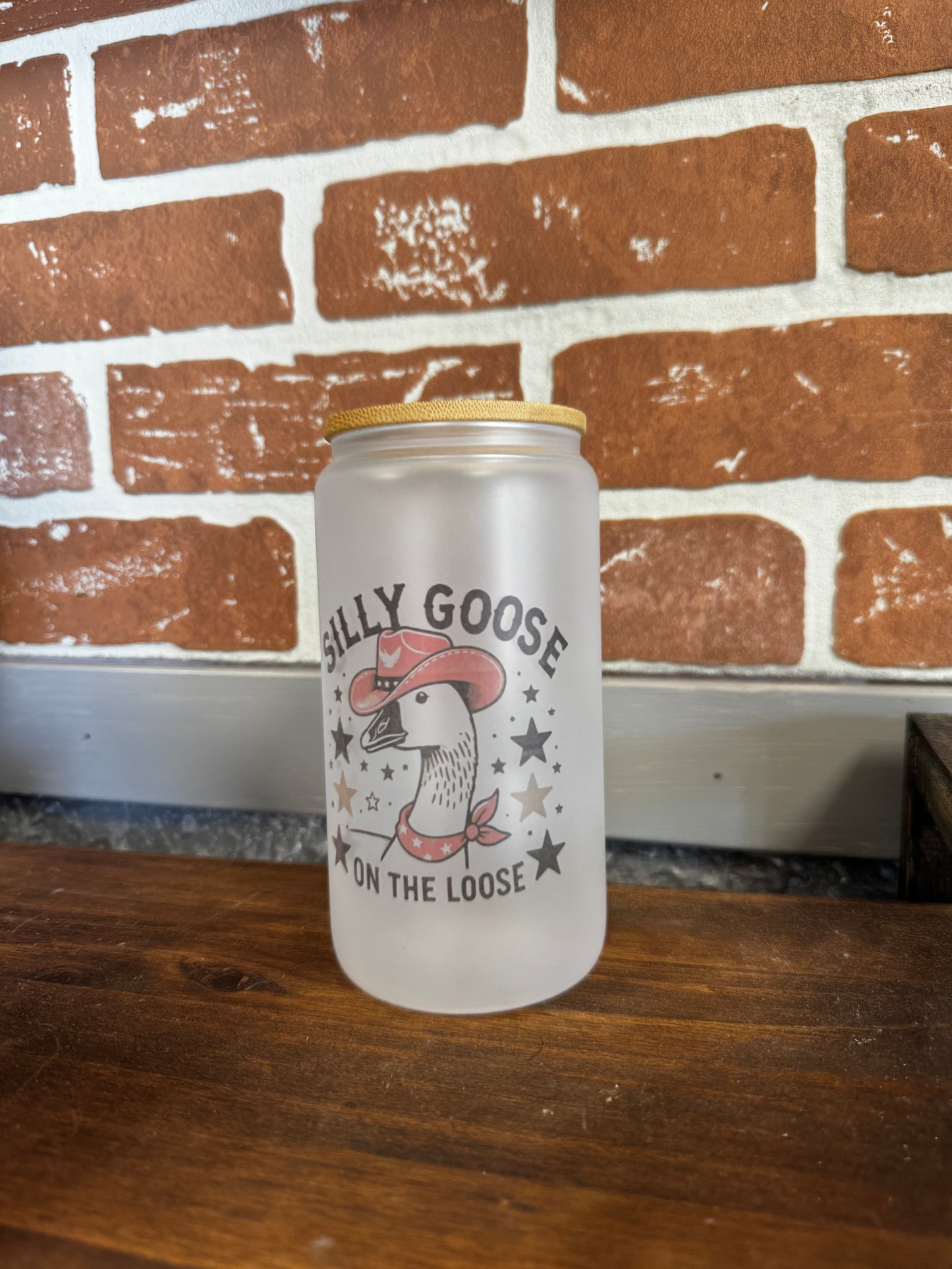 Silly Goose Dusted Cup