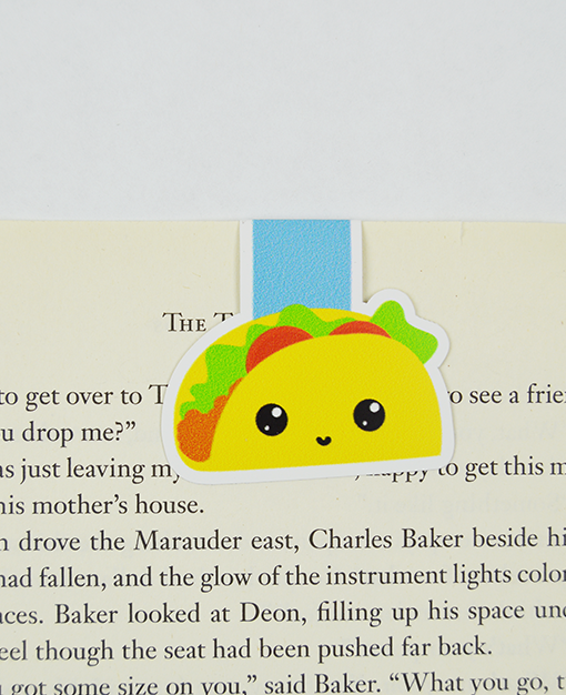 Taco Magnetic Bookmark