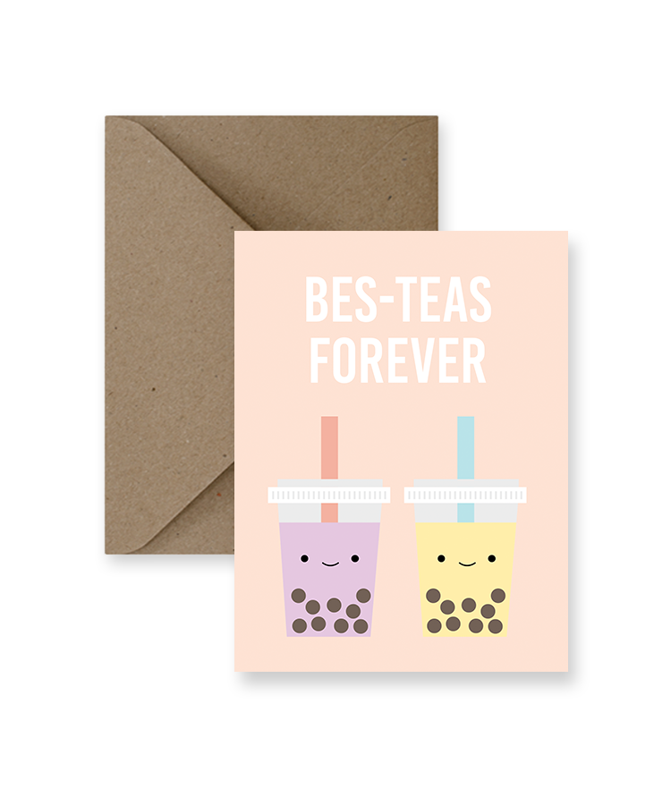 Bes-teas Forever Greeting Card