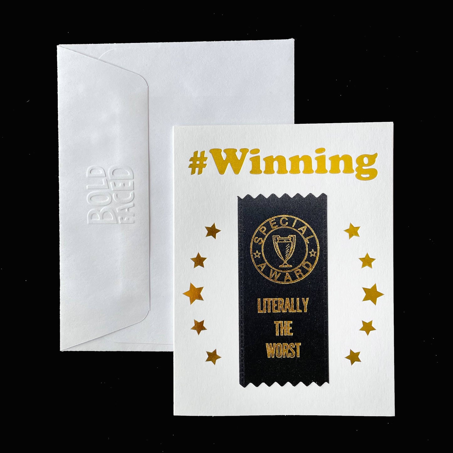 Literally the Worst Ribbon Card