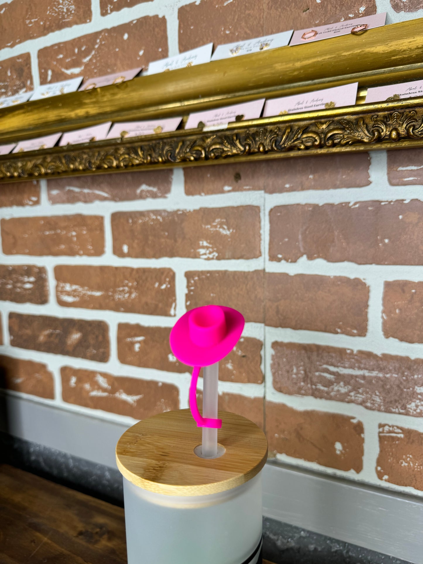 Cowgirl Hat straw topper