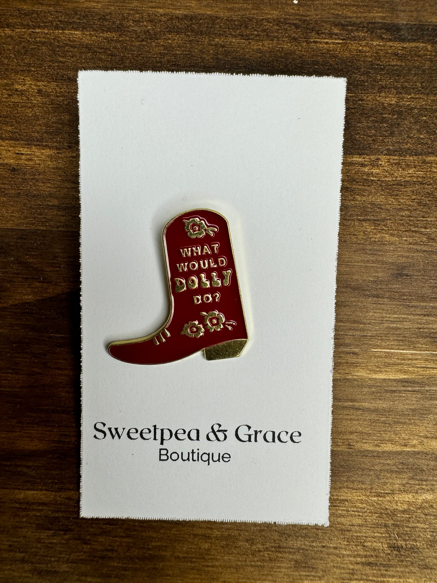 Dolly Parton Enamel Pin