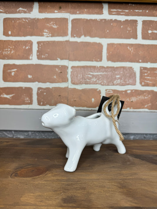 Cow Cream Holder