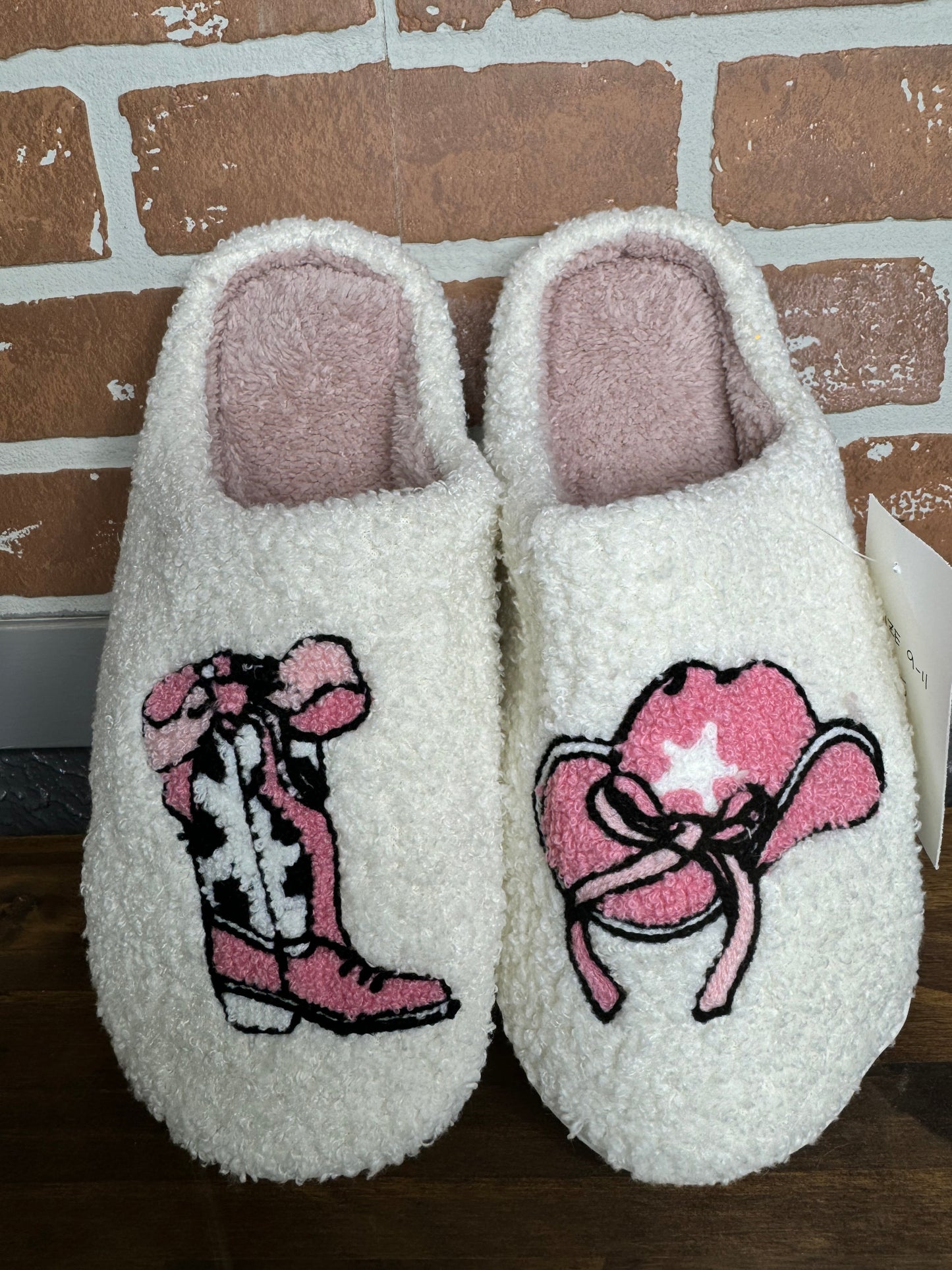 Boot and Cowboy Hat slippers