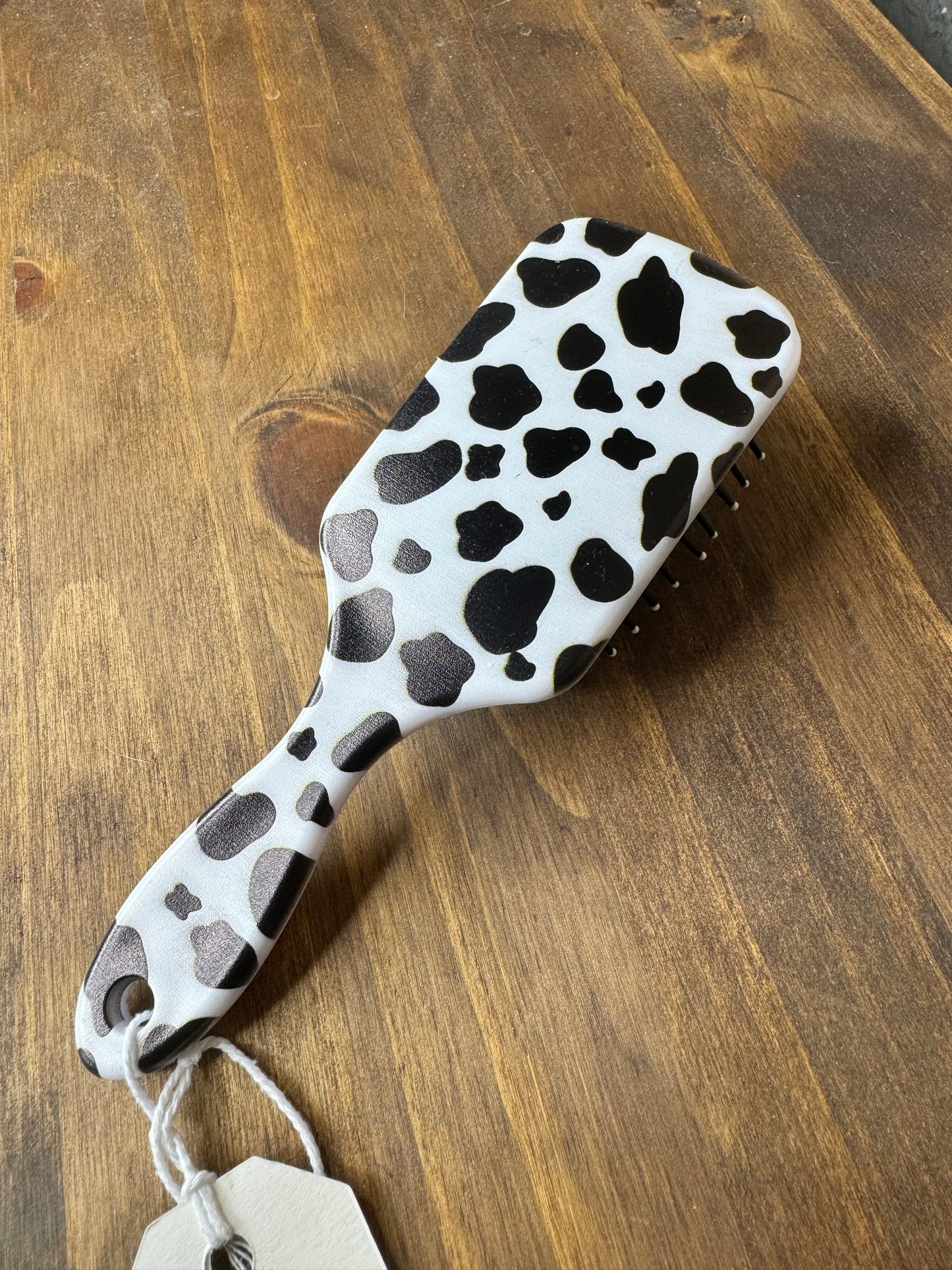 Cow Printed Hair Brush