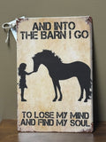 Barn Tin Sign