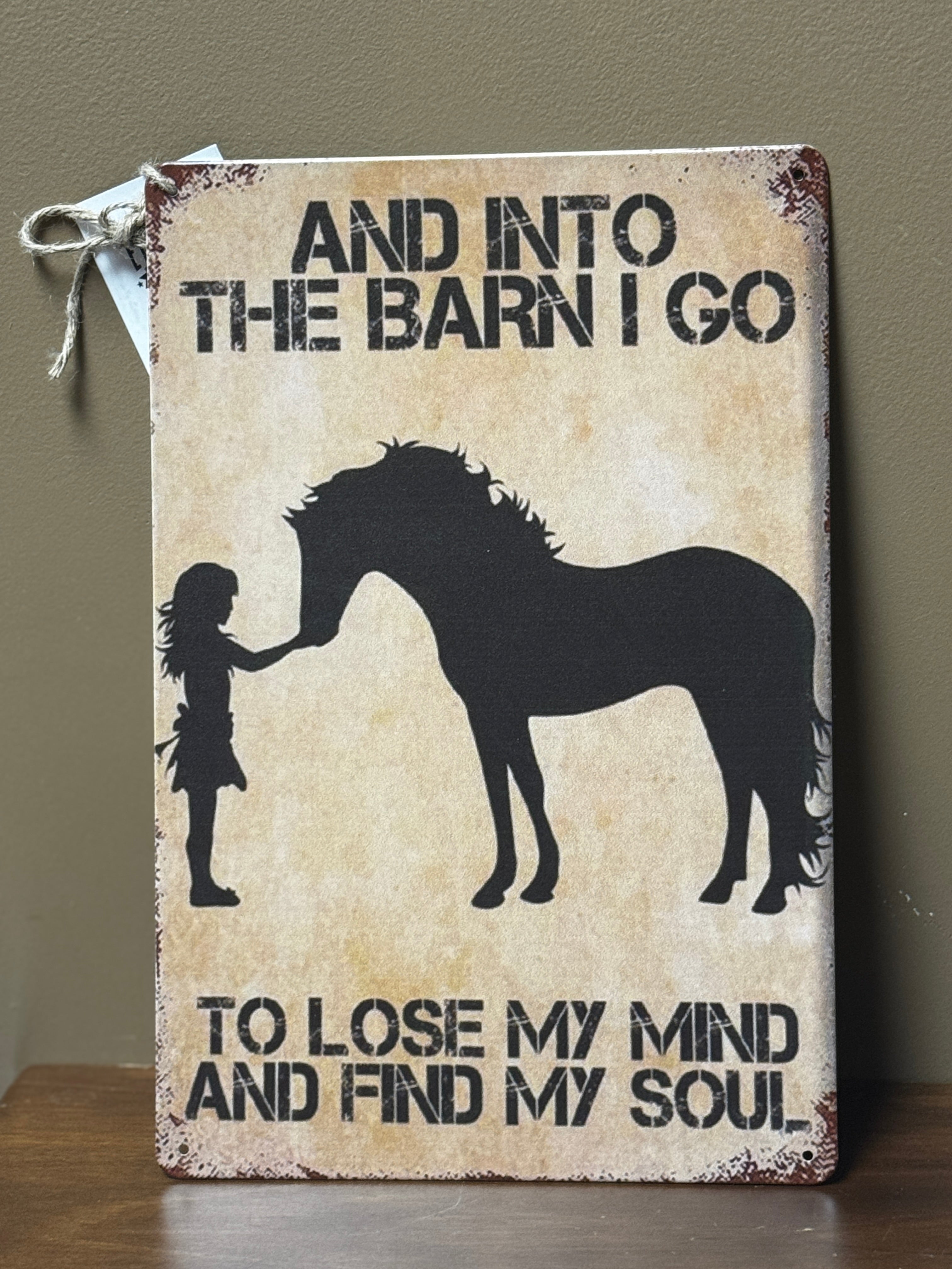 Barn Tin Sign