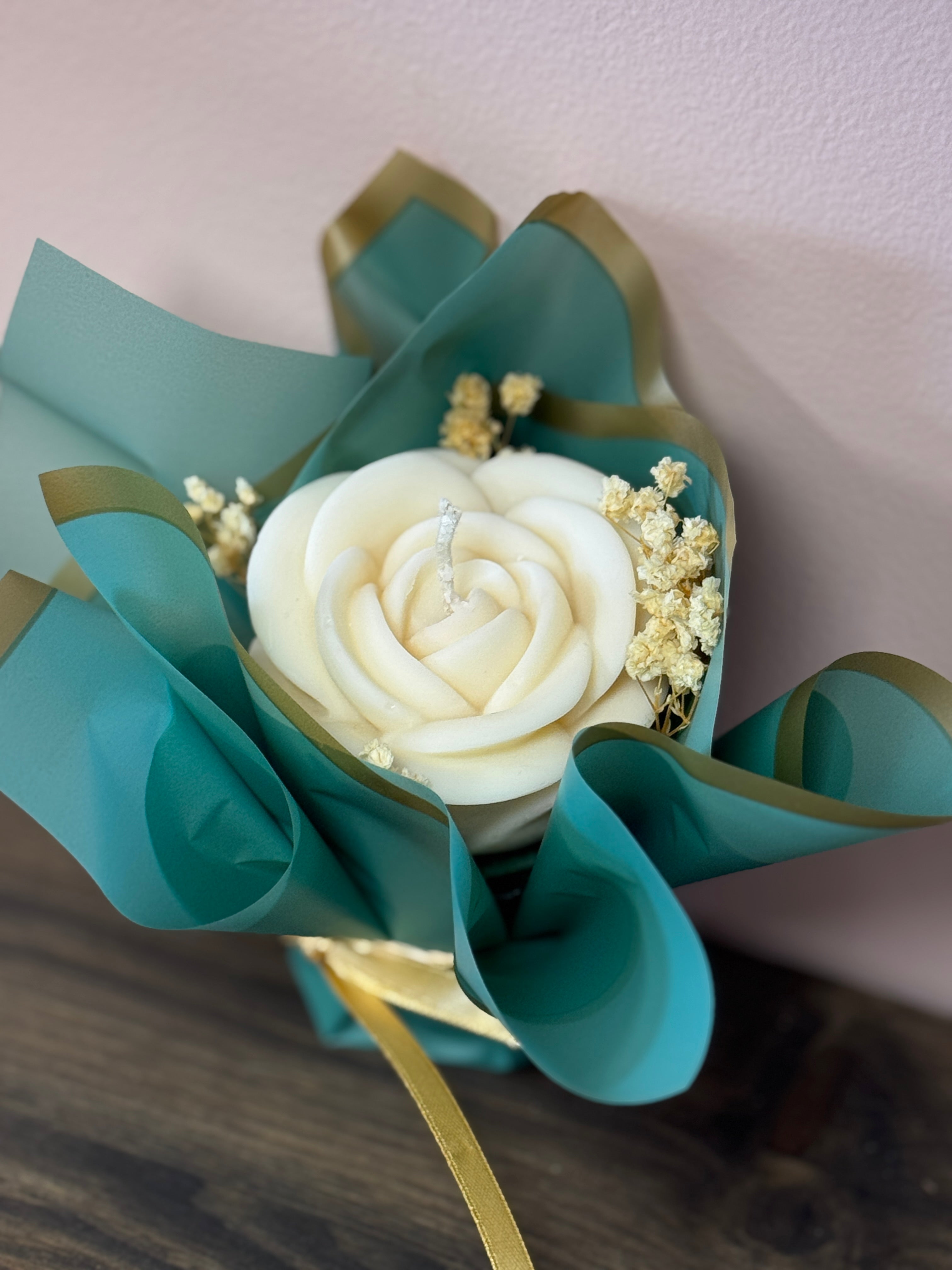 Single Flower Candle