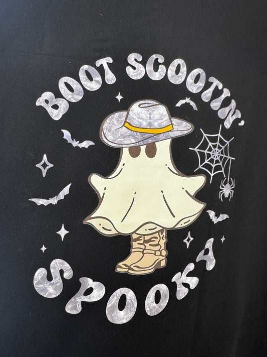 Boot Scootin' Spooky T Shirt