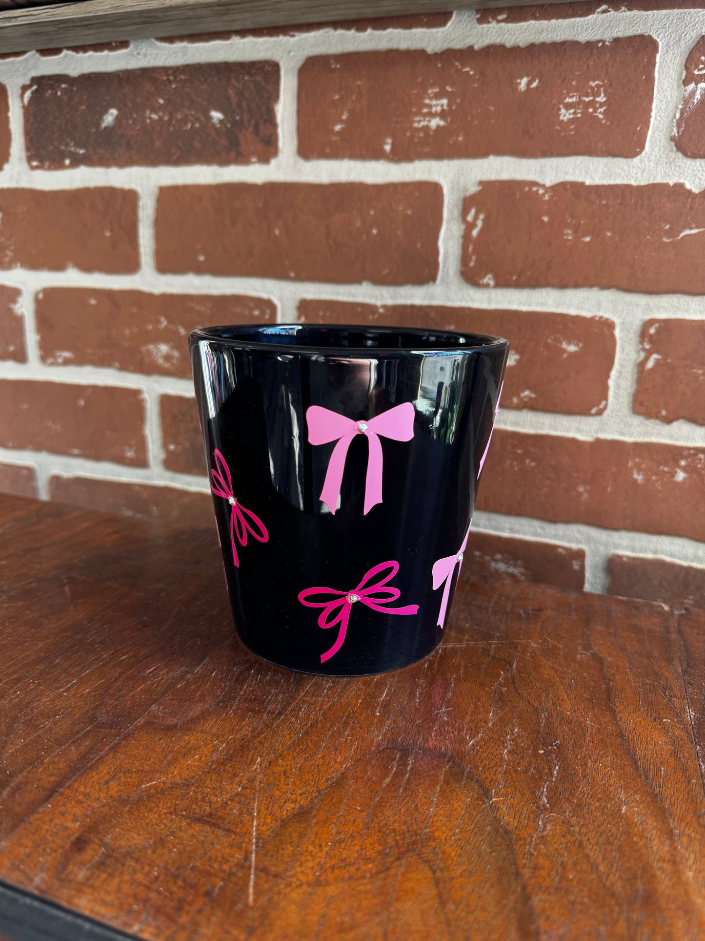 Bows & Bling Plant Pot