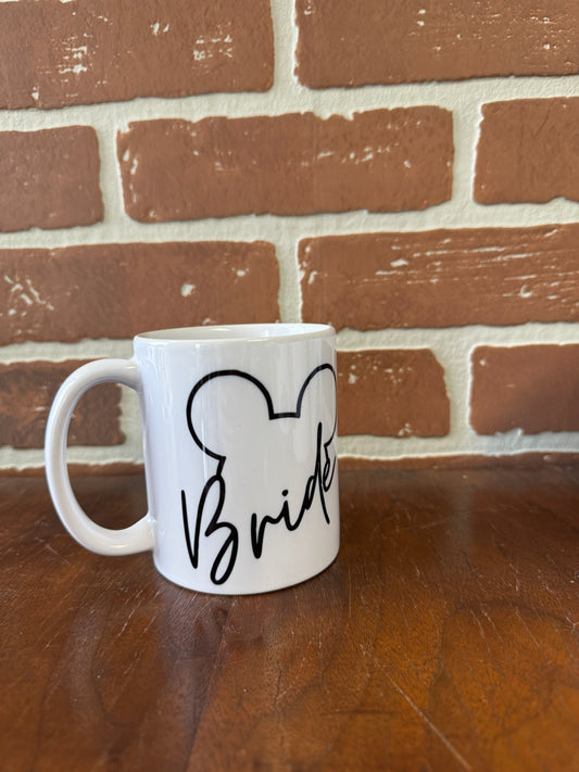 Minnie Mouse Bride Mug