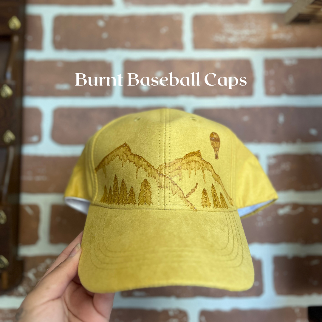 Burnt Baseball Caps