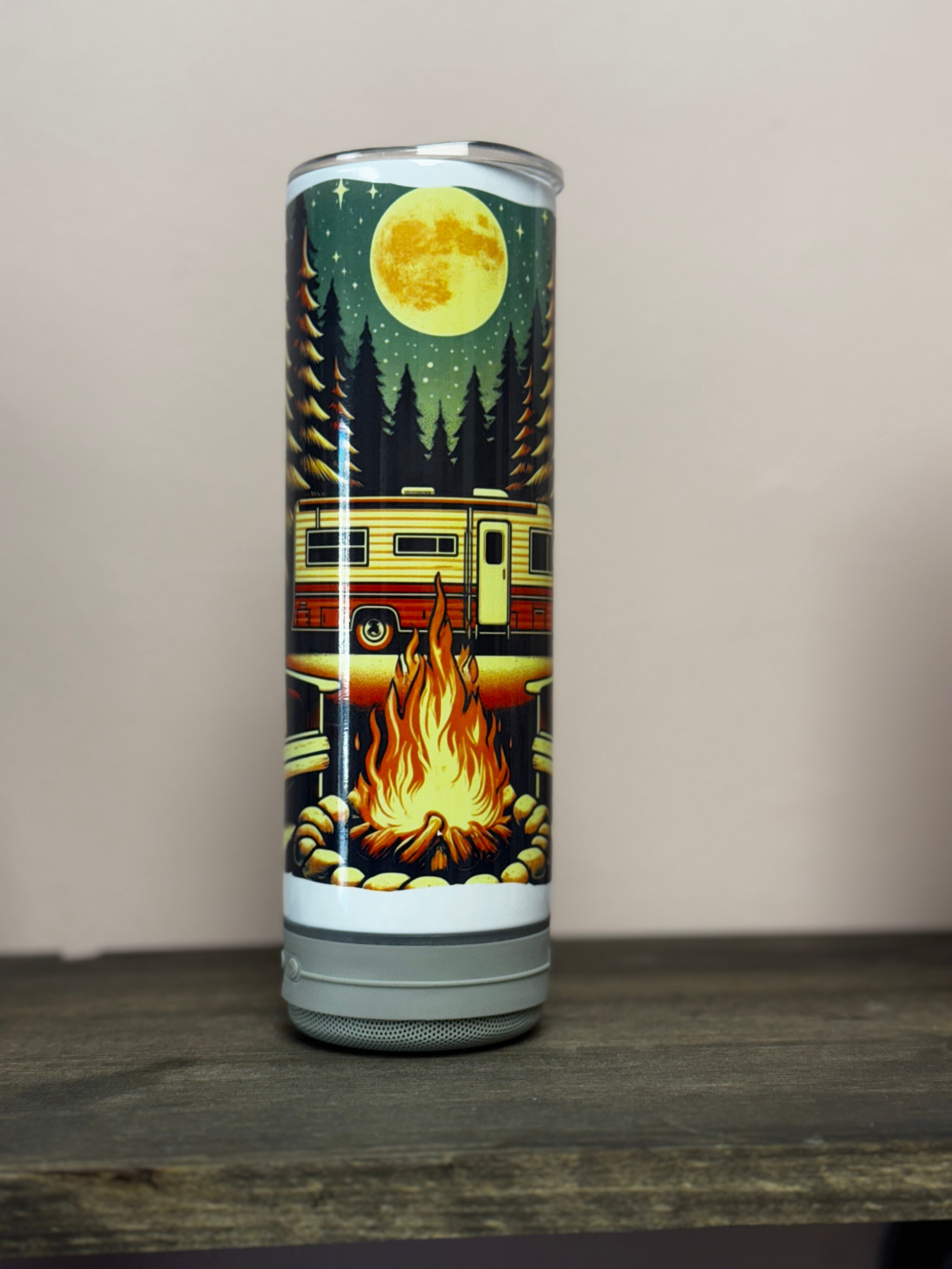 Camping Speaker Tumbler