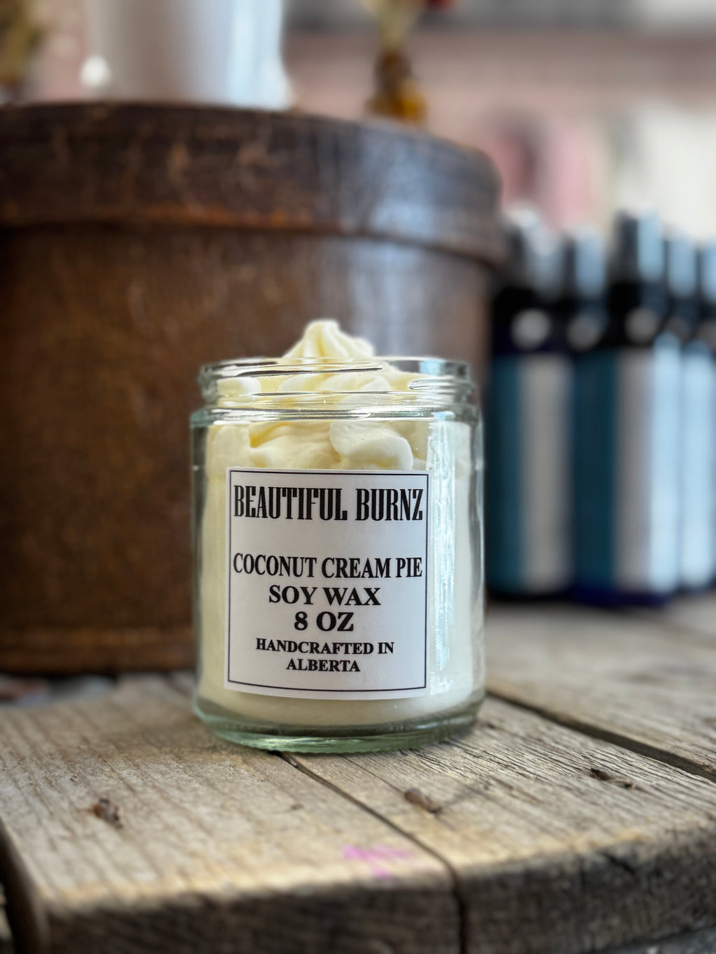 Coconut Cream Pie Candle