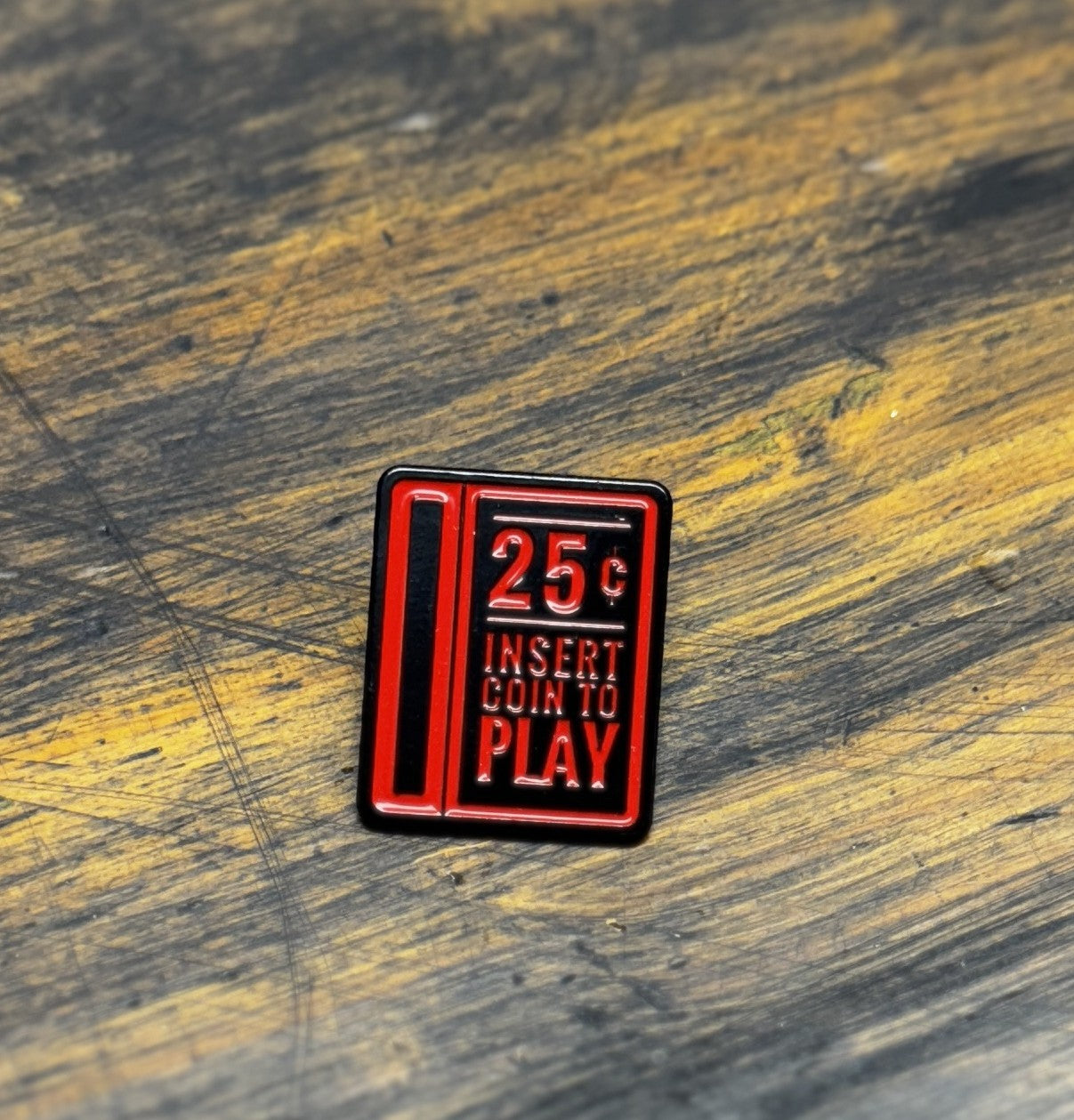Coin Insert Pin