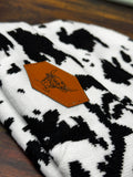 Cow Printed Toque