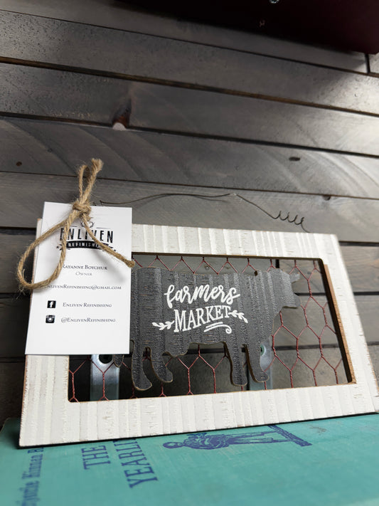 Farmer's Market Sign