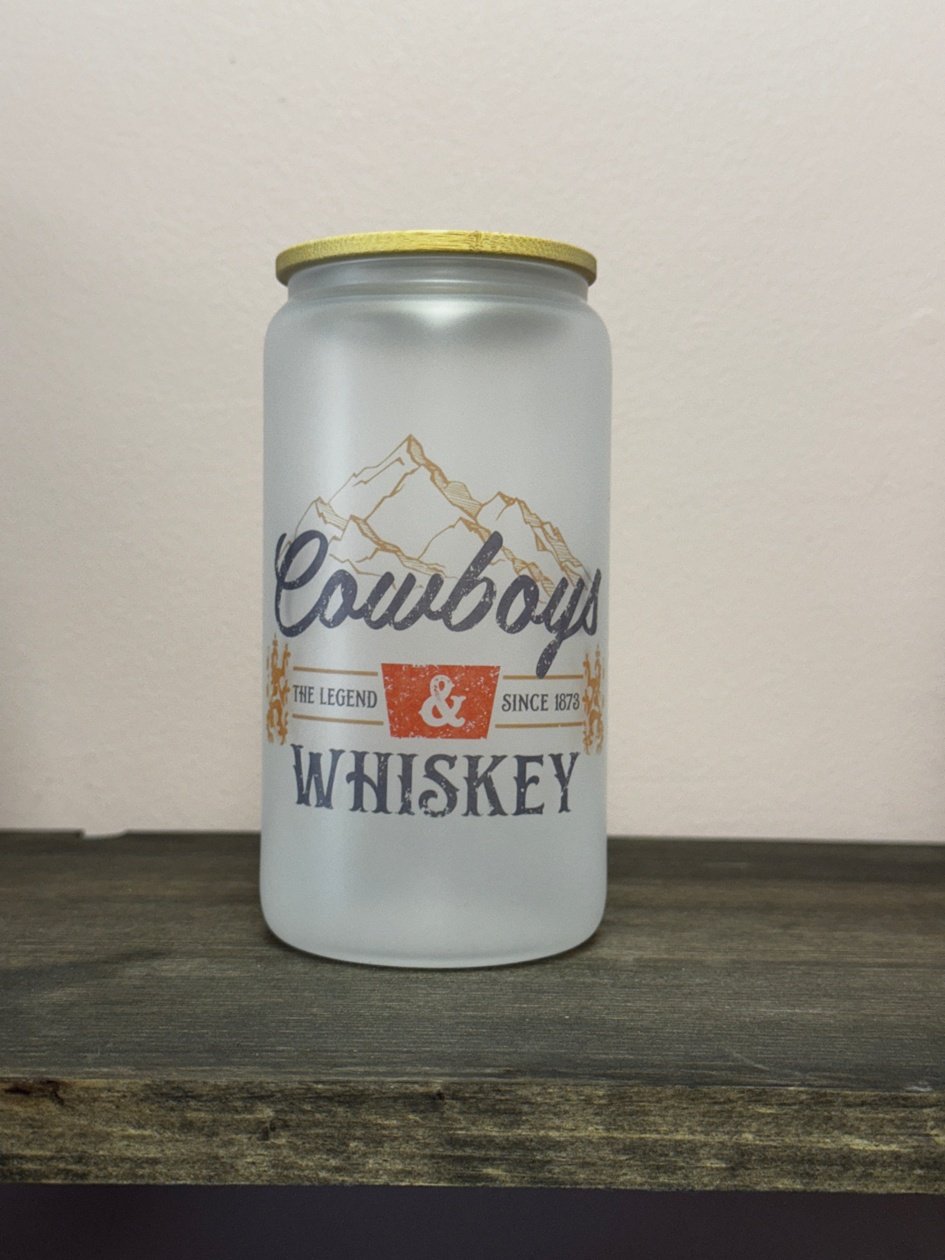 Cowboys & Whiskey Dusted Cup