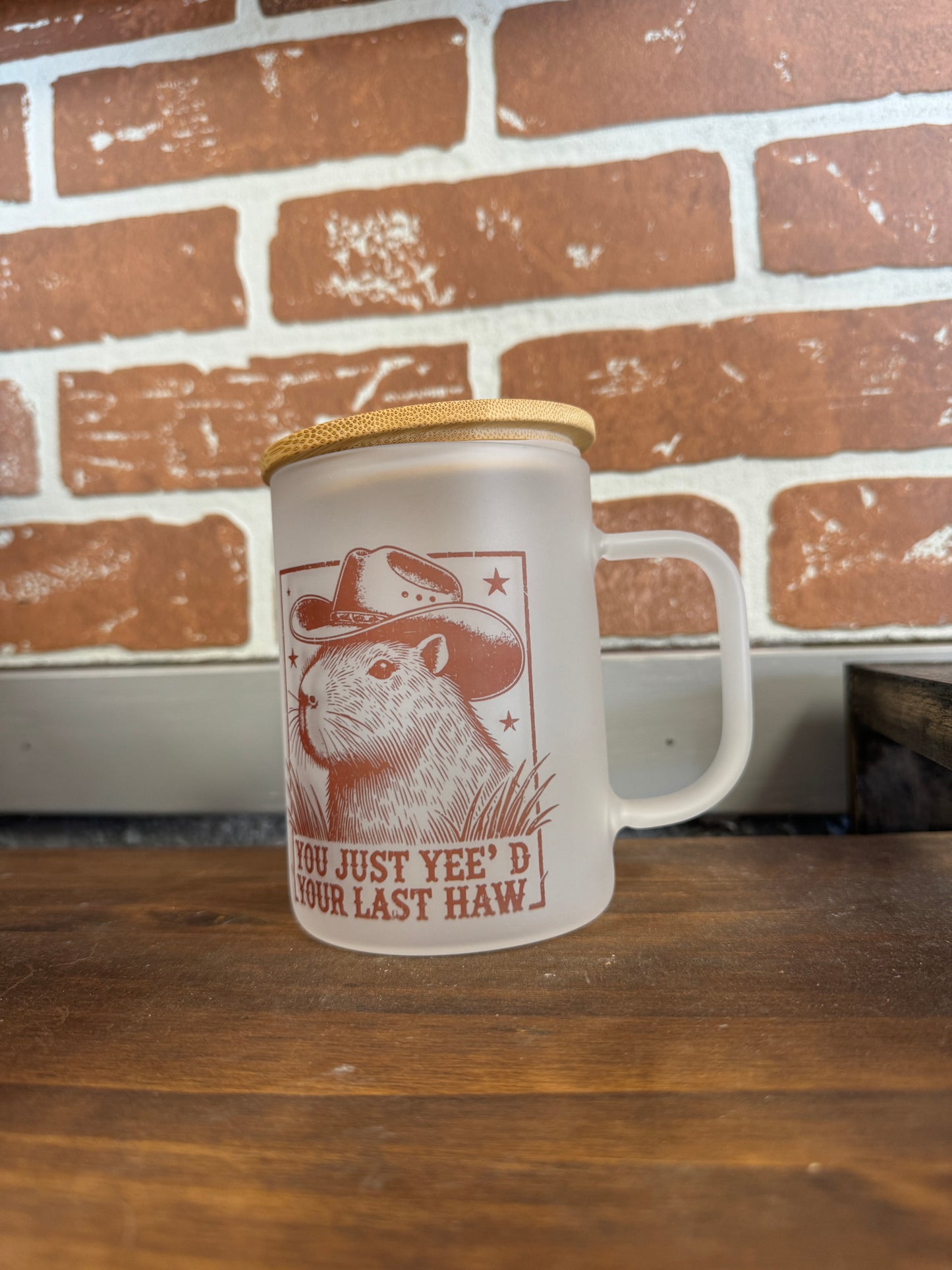 Yee'd Your Last Haw Dusted Mug