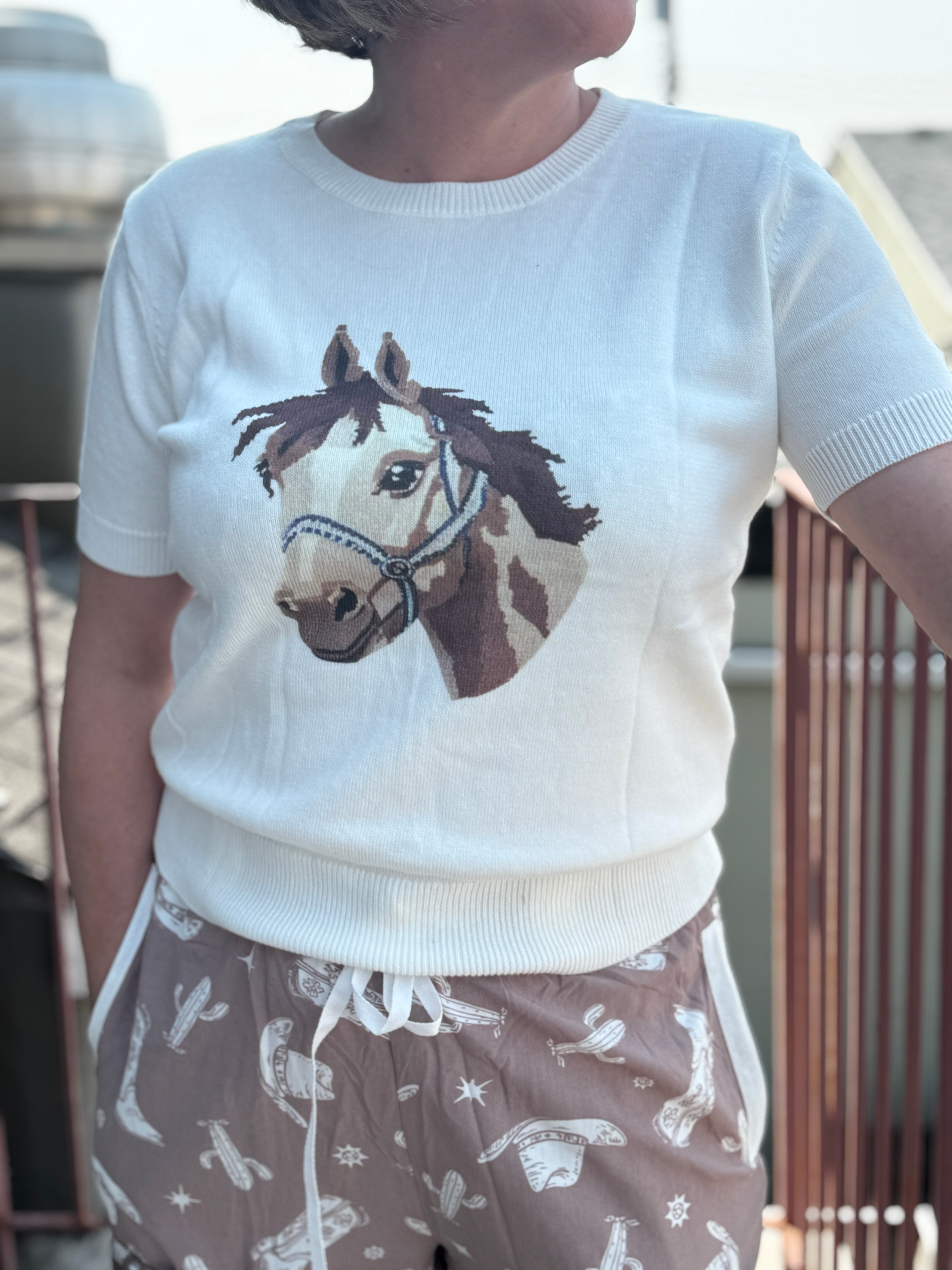 Equestrian Head Top