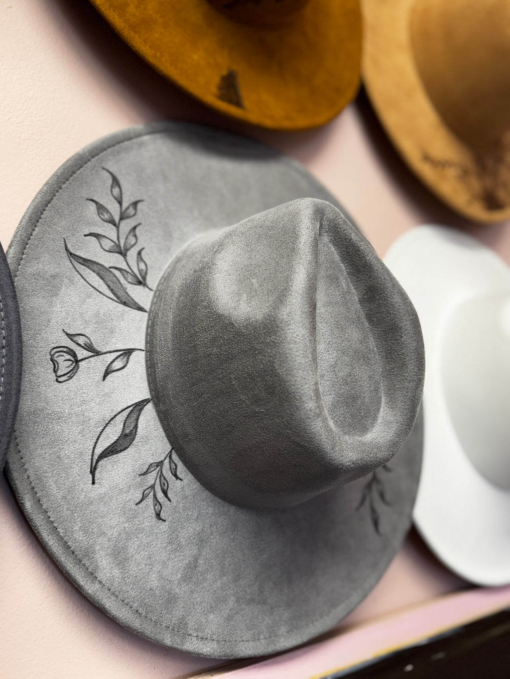 Floral Rancher Hat