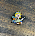Floral Lizzie McGuire Pin