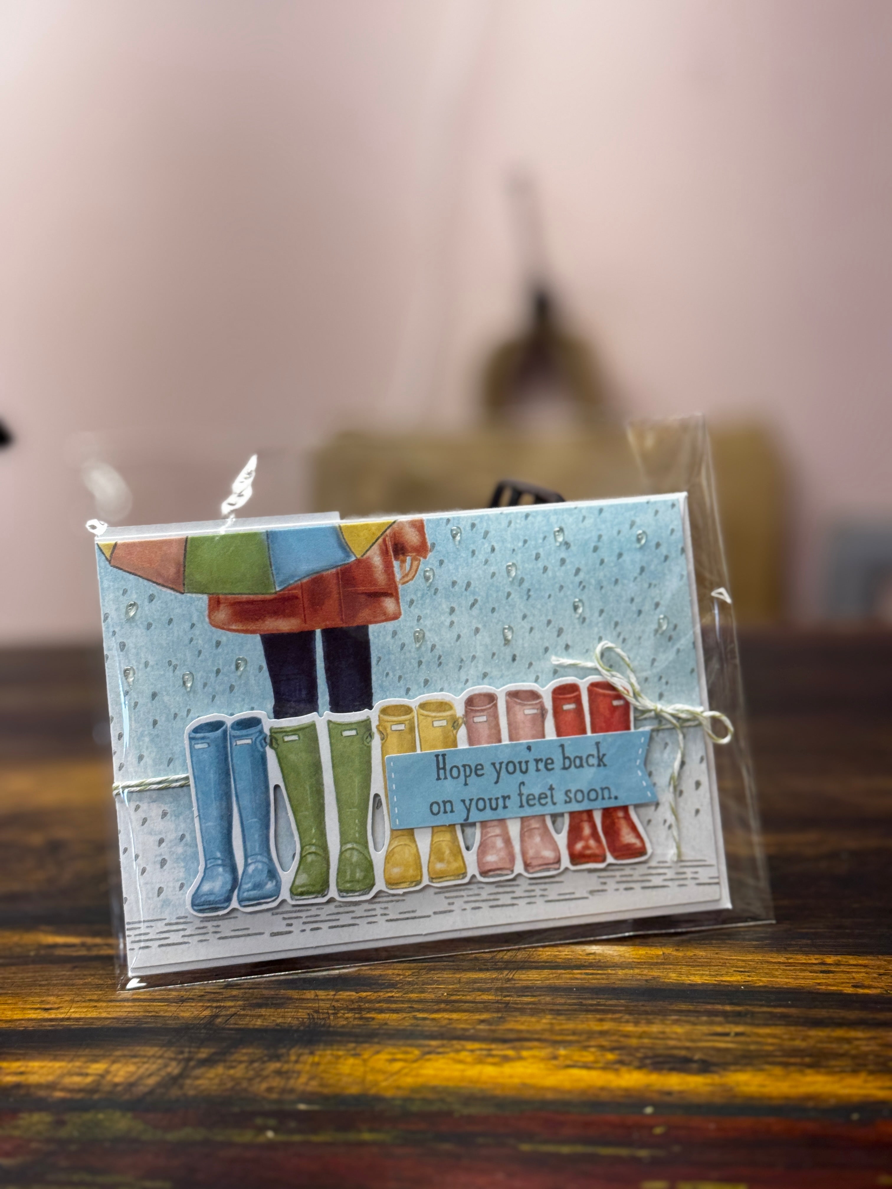 Back On Your Feet Soon Card