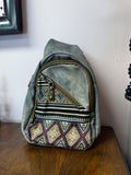 Grey Crossbody Bag