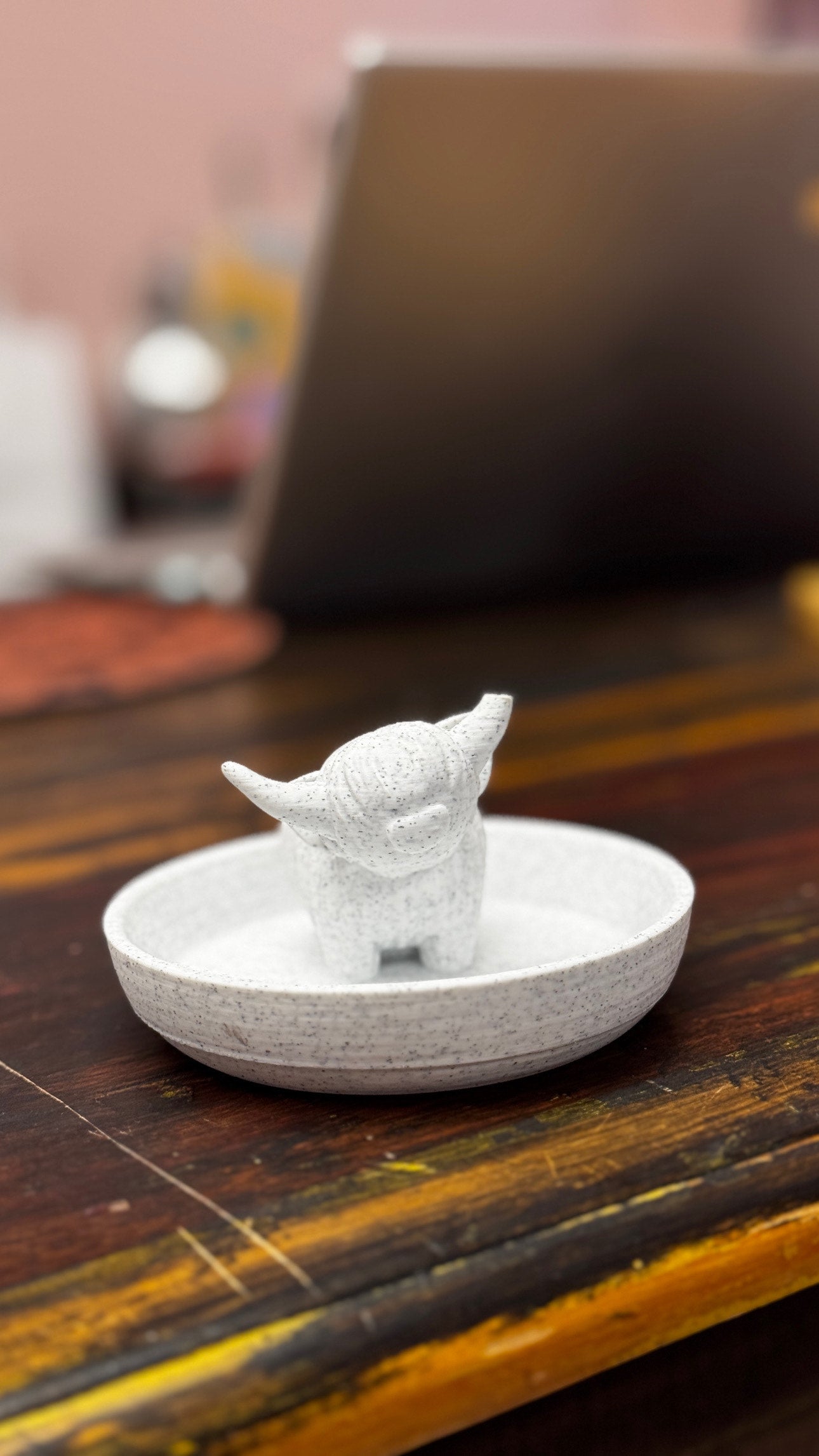 Highland Cow Ring Holder