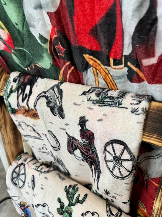 Little Buckaroo Baby Blanket