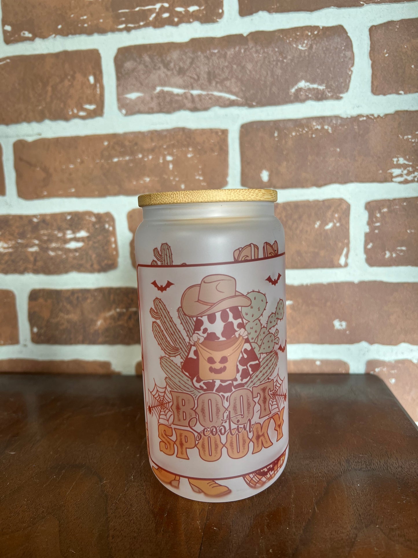 Boot Scootin Spooky Dusted Cup