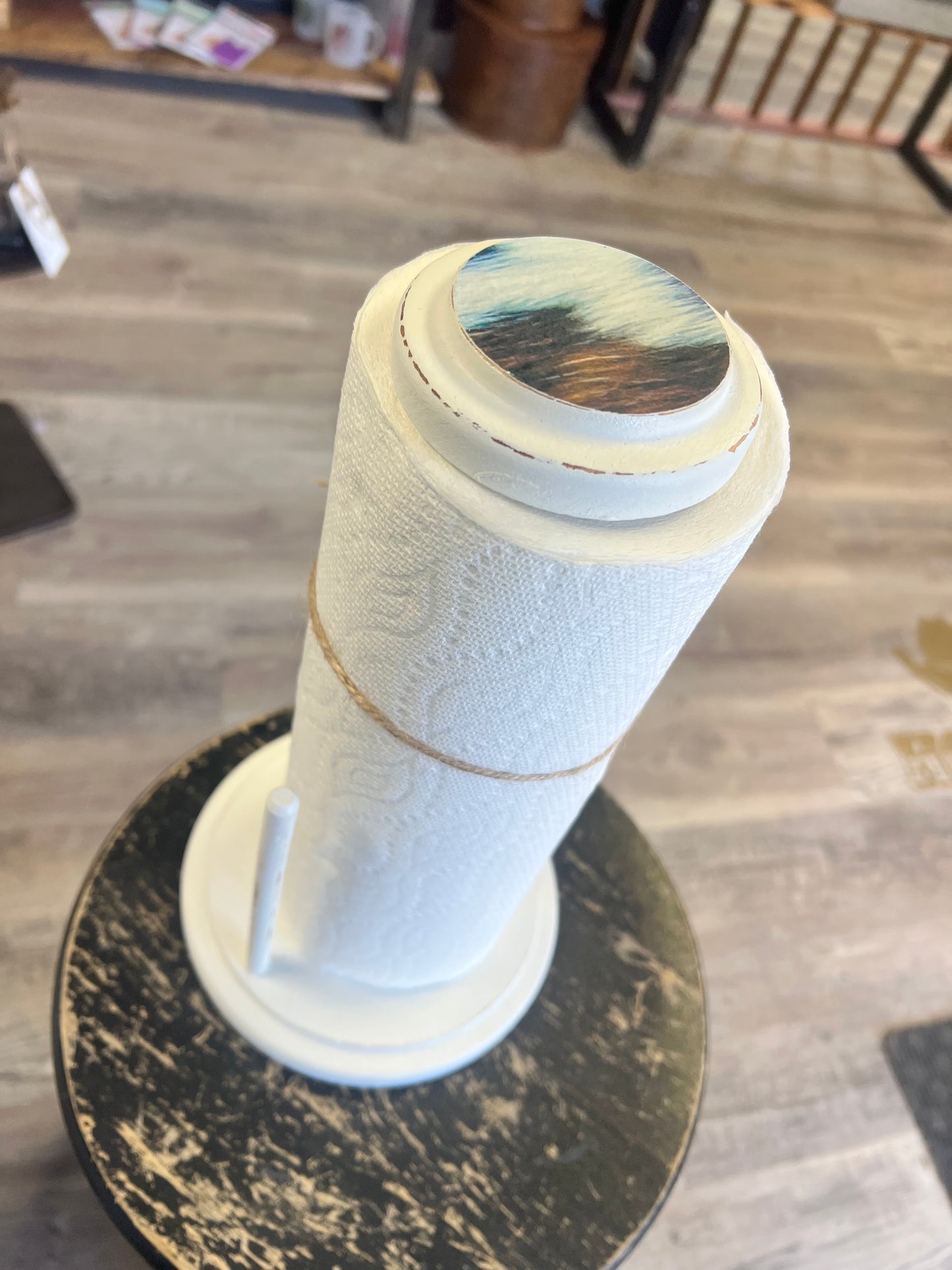 Cow Paper Towel Holder