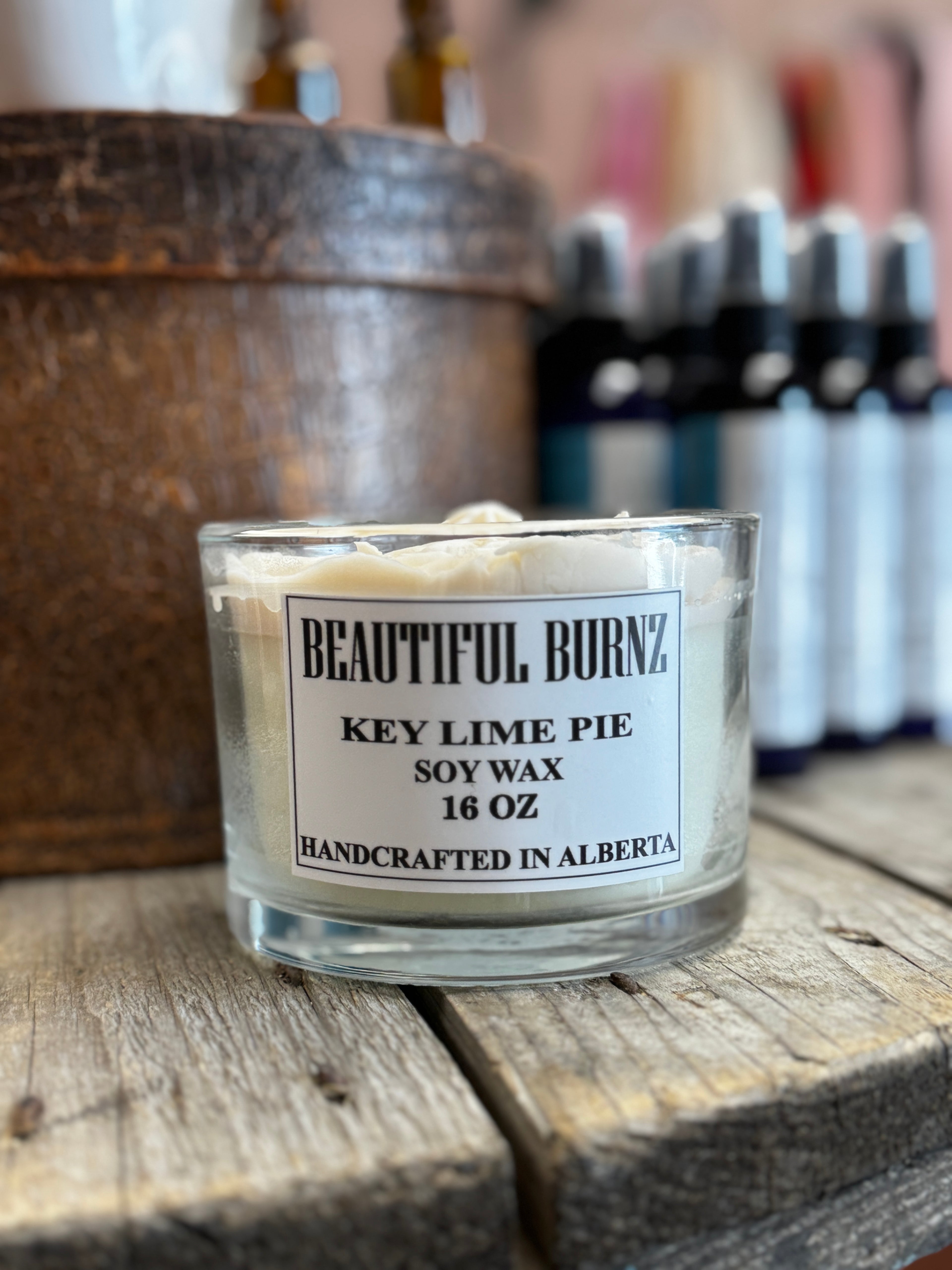 Key Lime Pie Candle