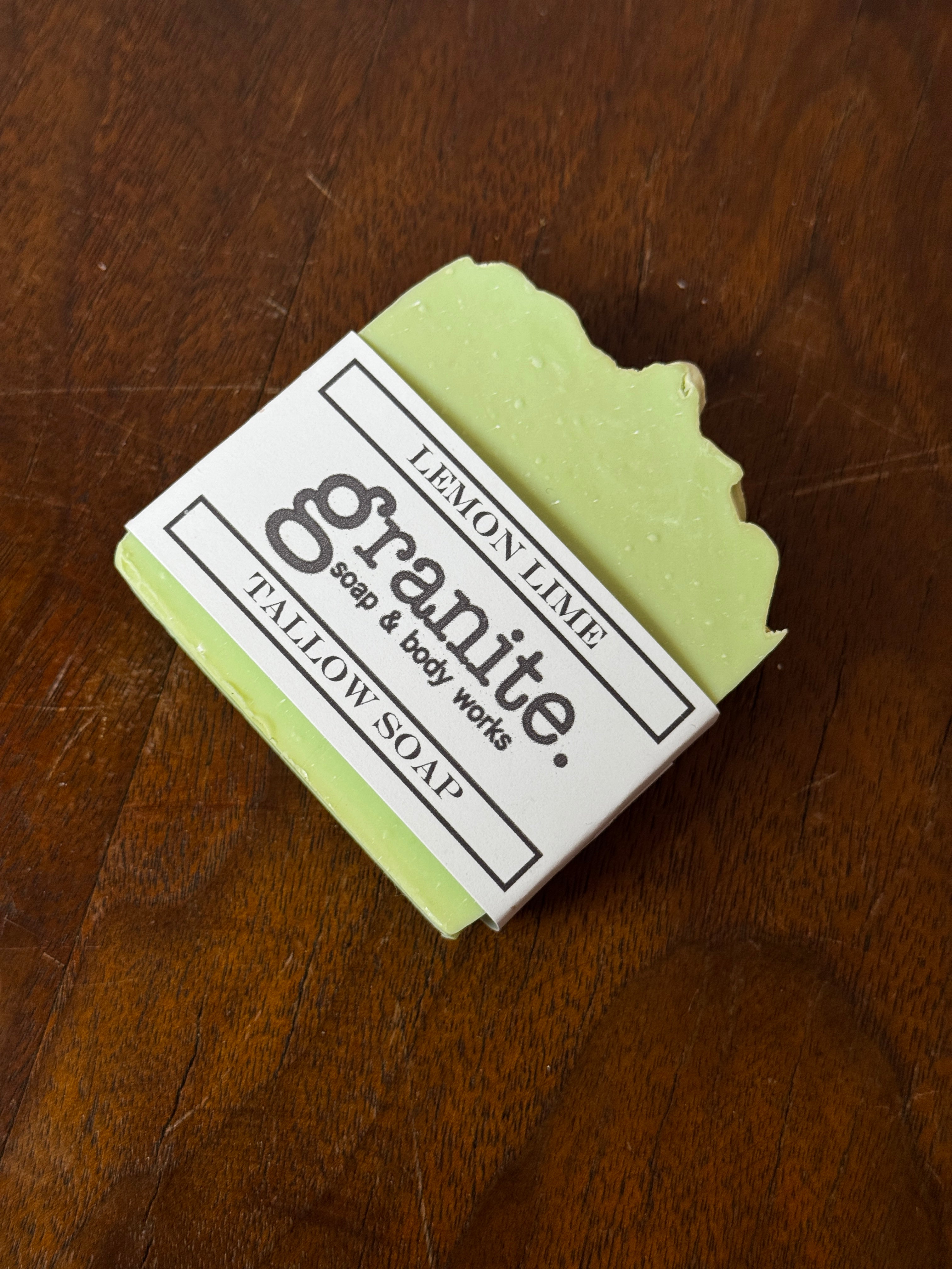 Lemon Lime Tallow Soap