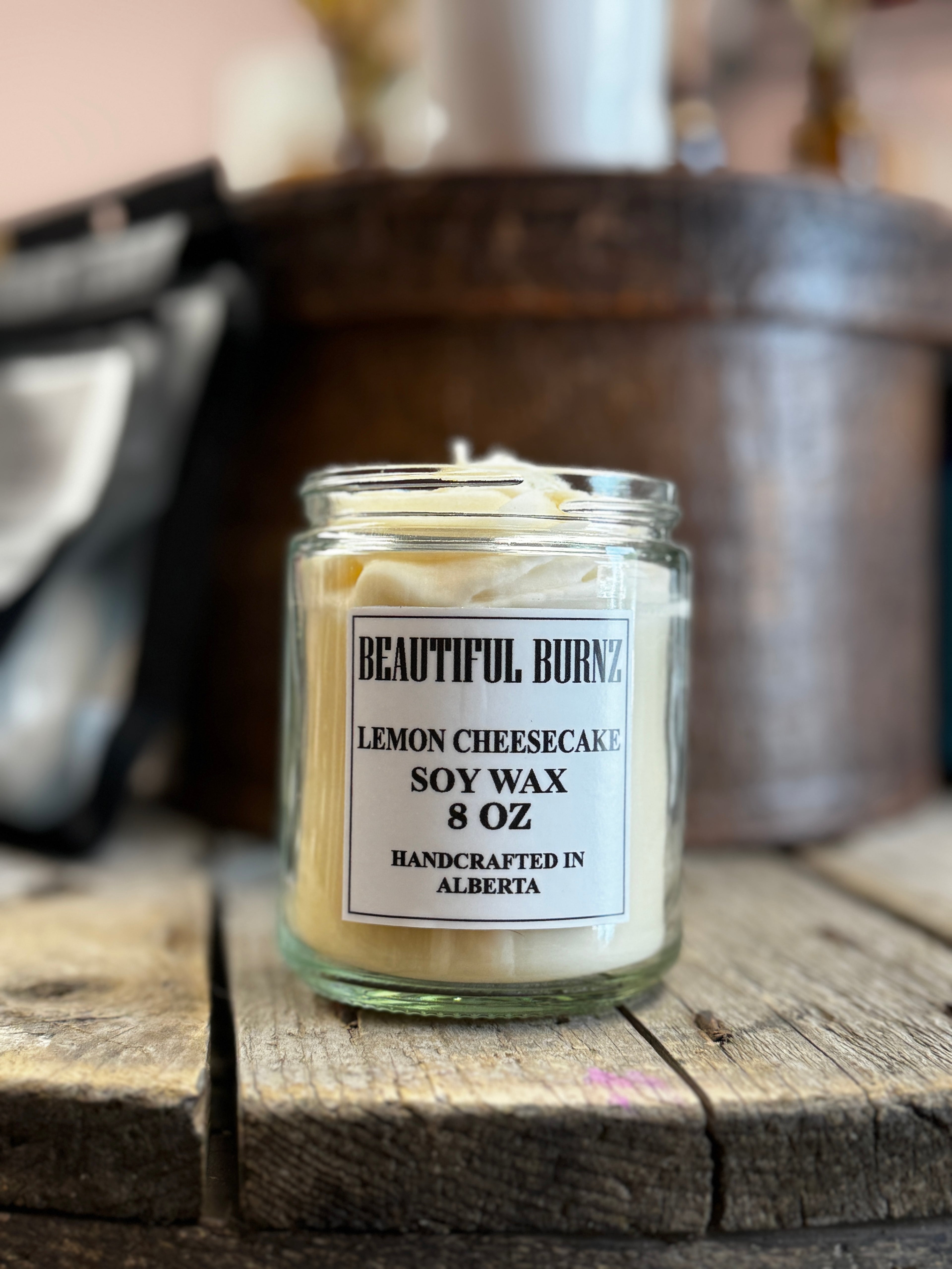 Lemon Cheesecake Candle