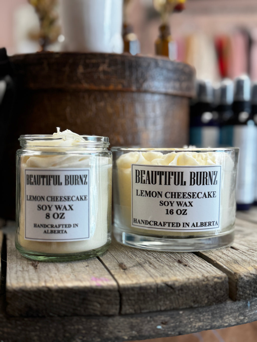 Lemon Cheesecake Candle