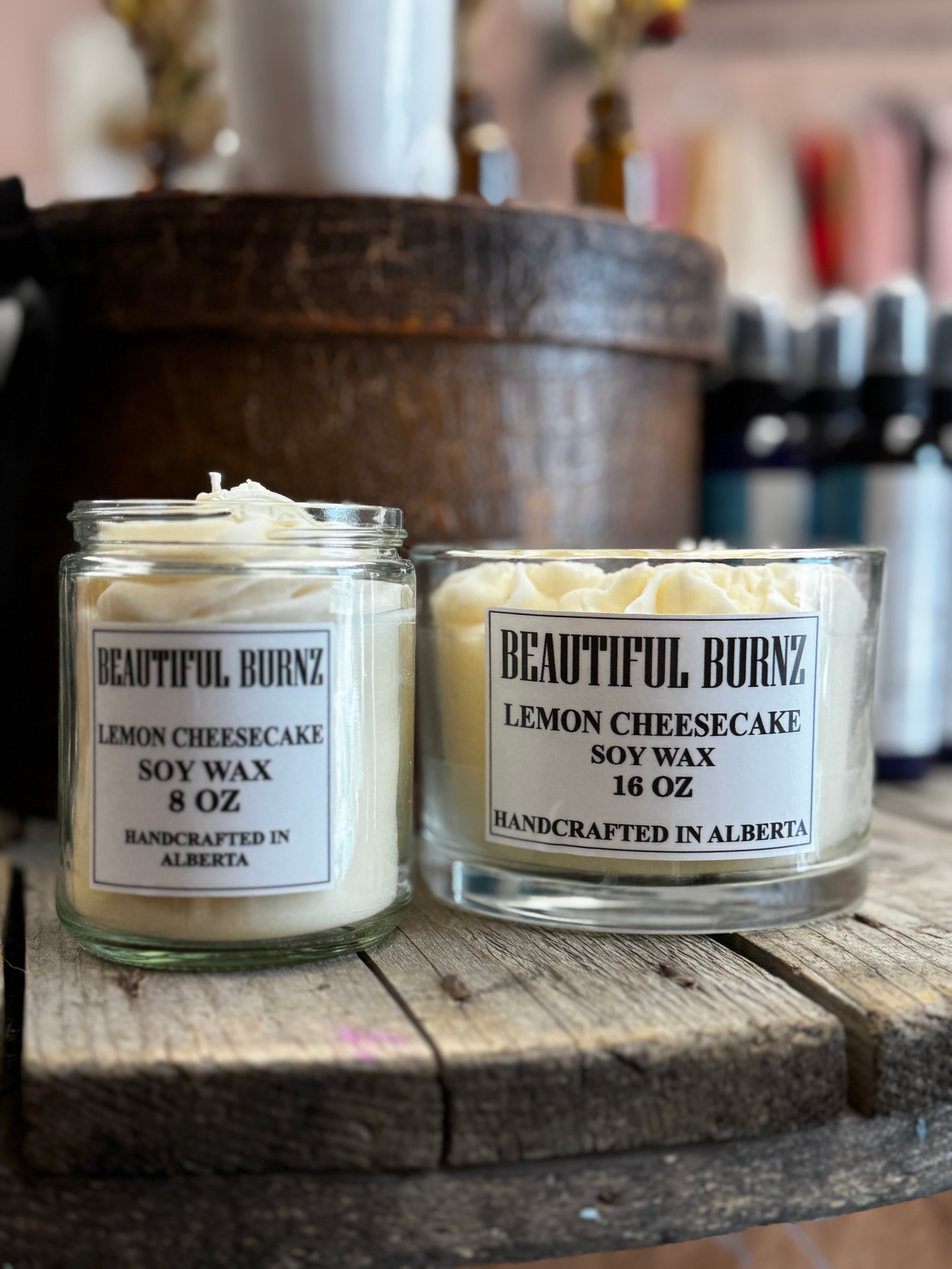 Lemon Cheesecake Candle