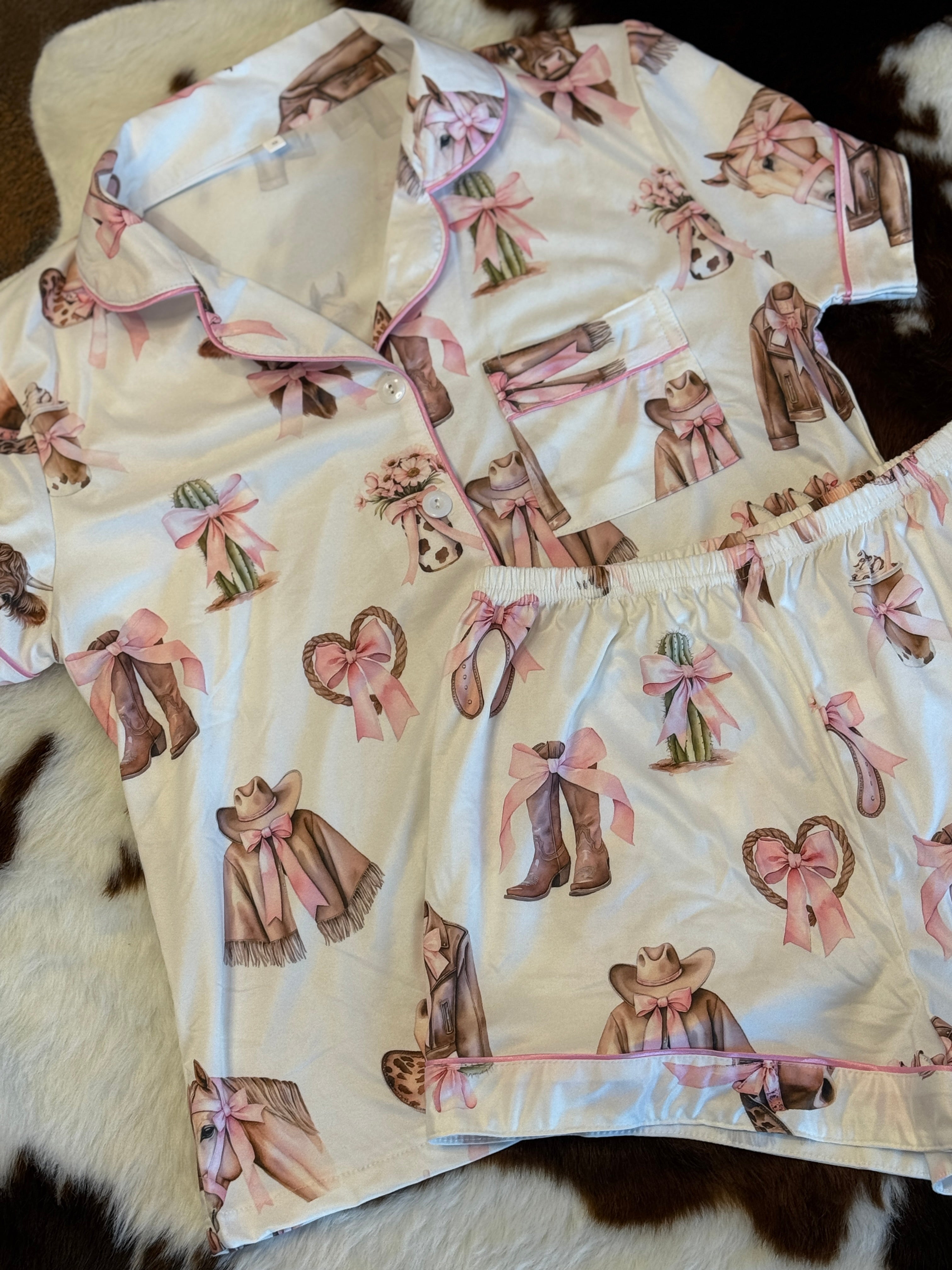 Pink Western Lounge Set