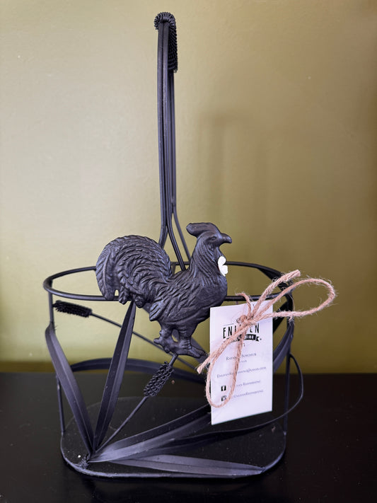 Rooster Wine Holder
