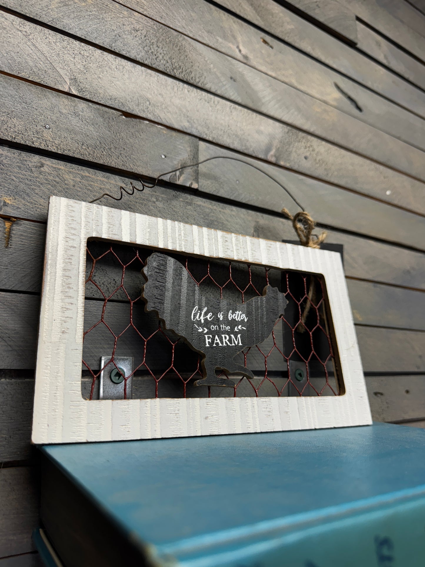 Life is Better Wire Sign