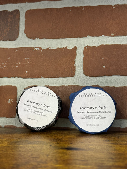 Rosemary Refresh Shampoo + Conditioner Bar