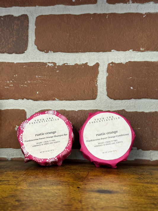 Rustic Orange Shampoo + Conditoner