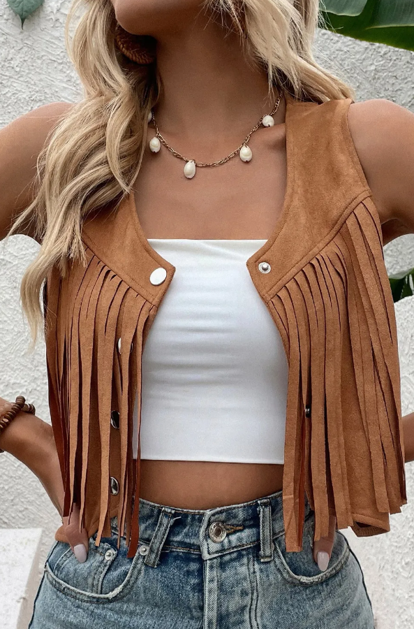 Fringed Vest