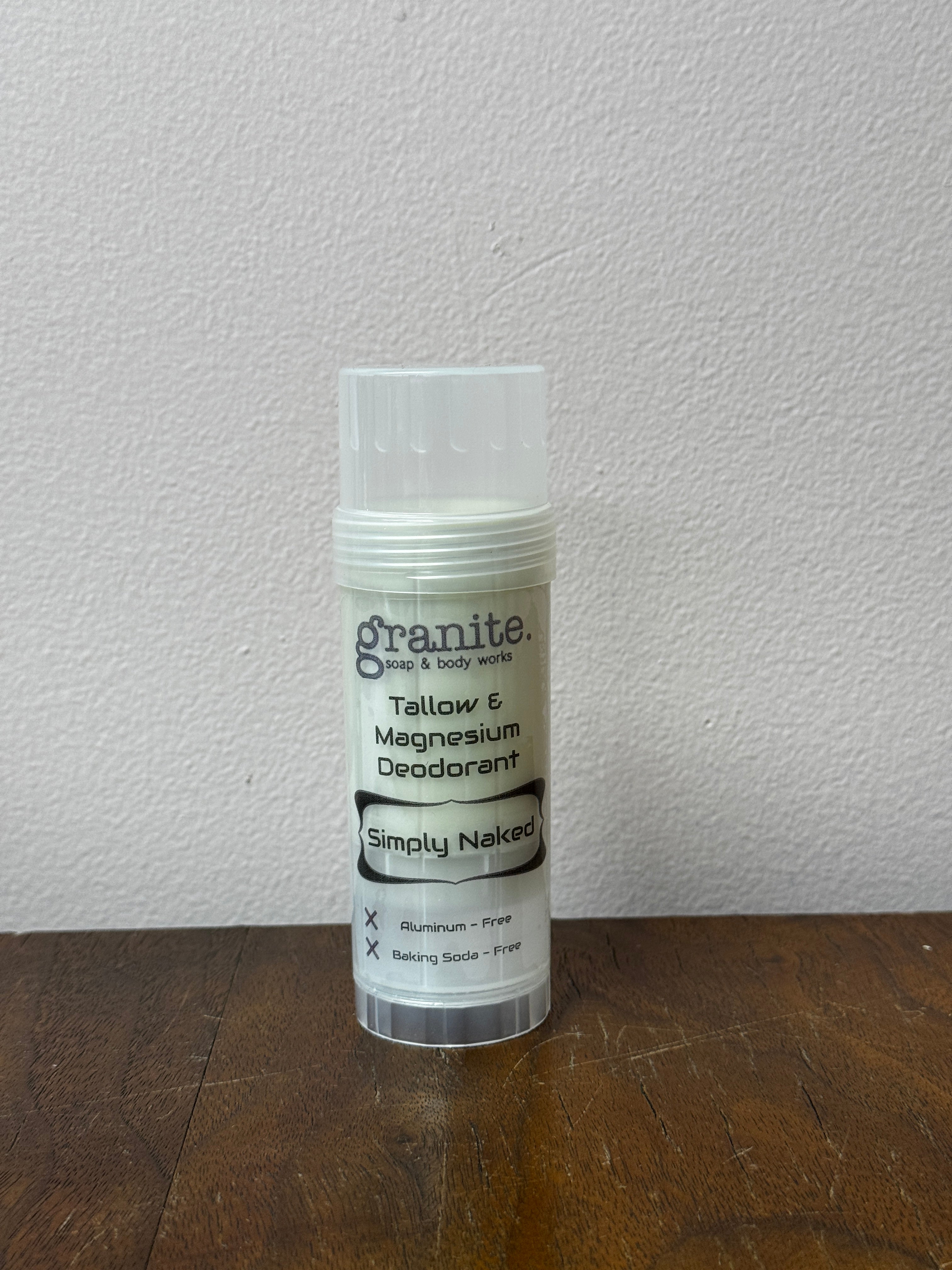 Simply Naked Tallow and Magnesium Deodorant