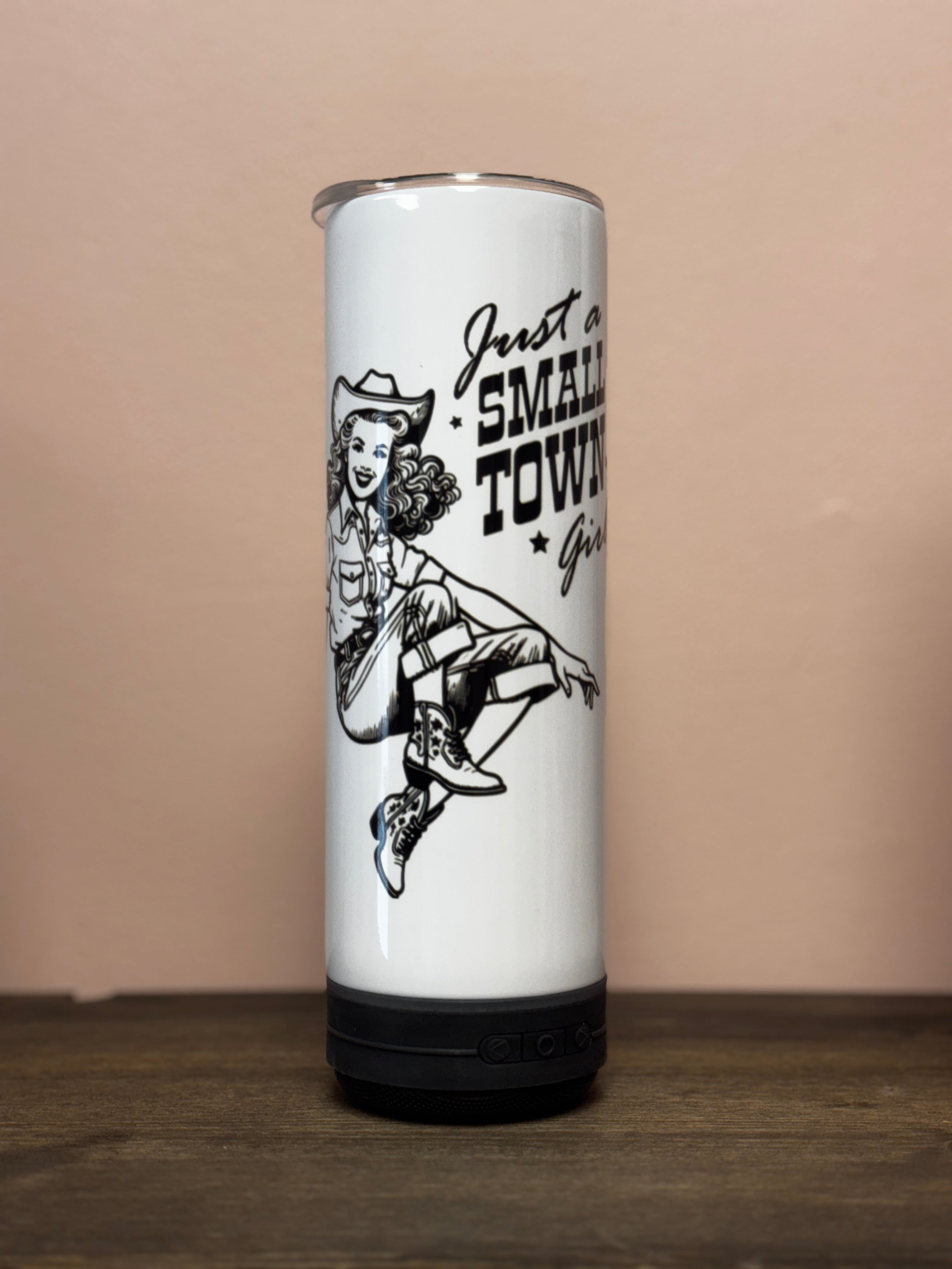 Small Town Girl Speaker Tumbler