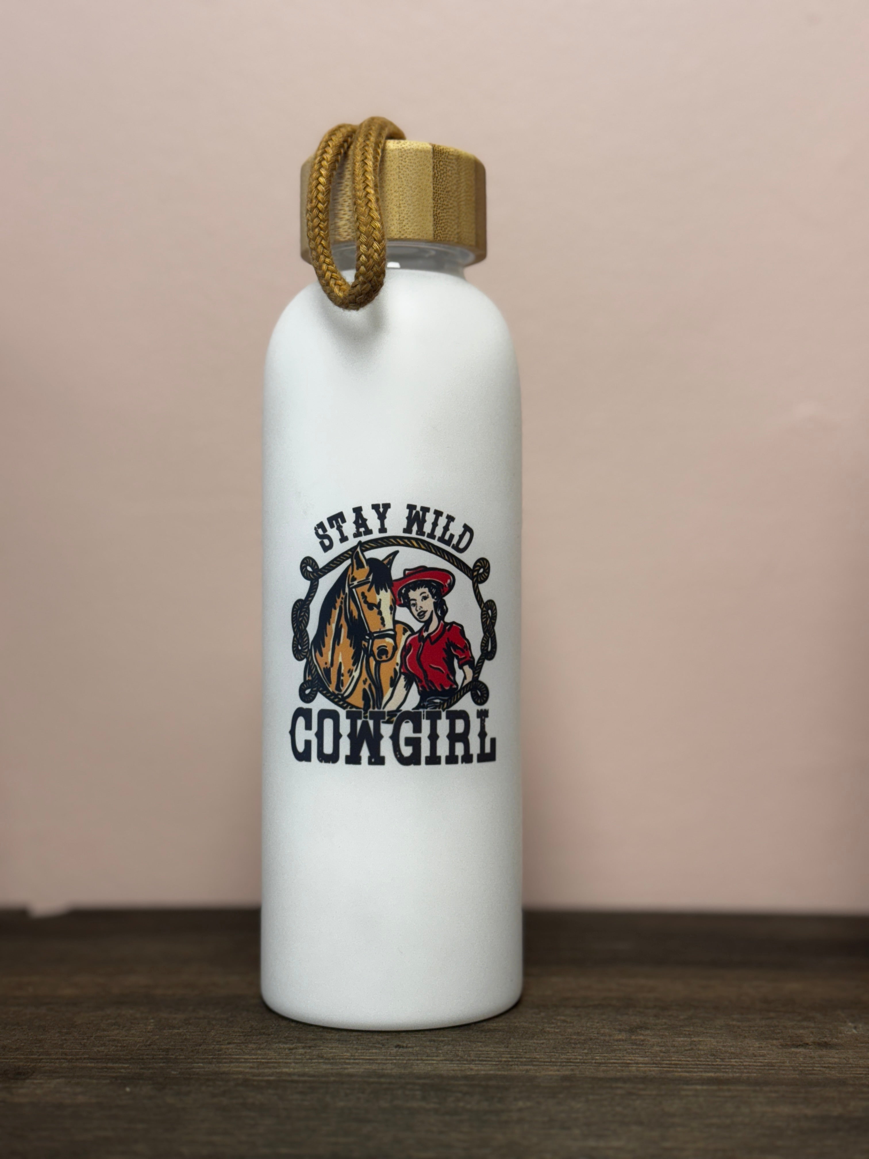 Stay Wild Cowgirl Water Bottle