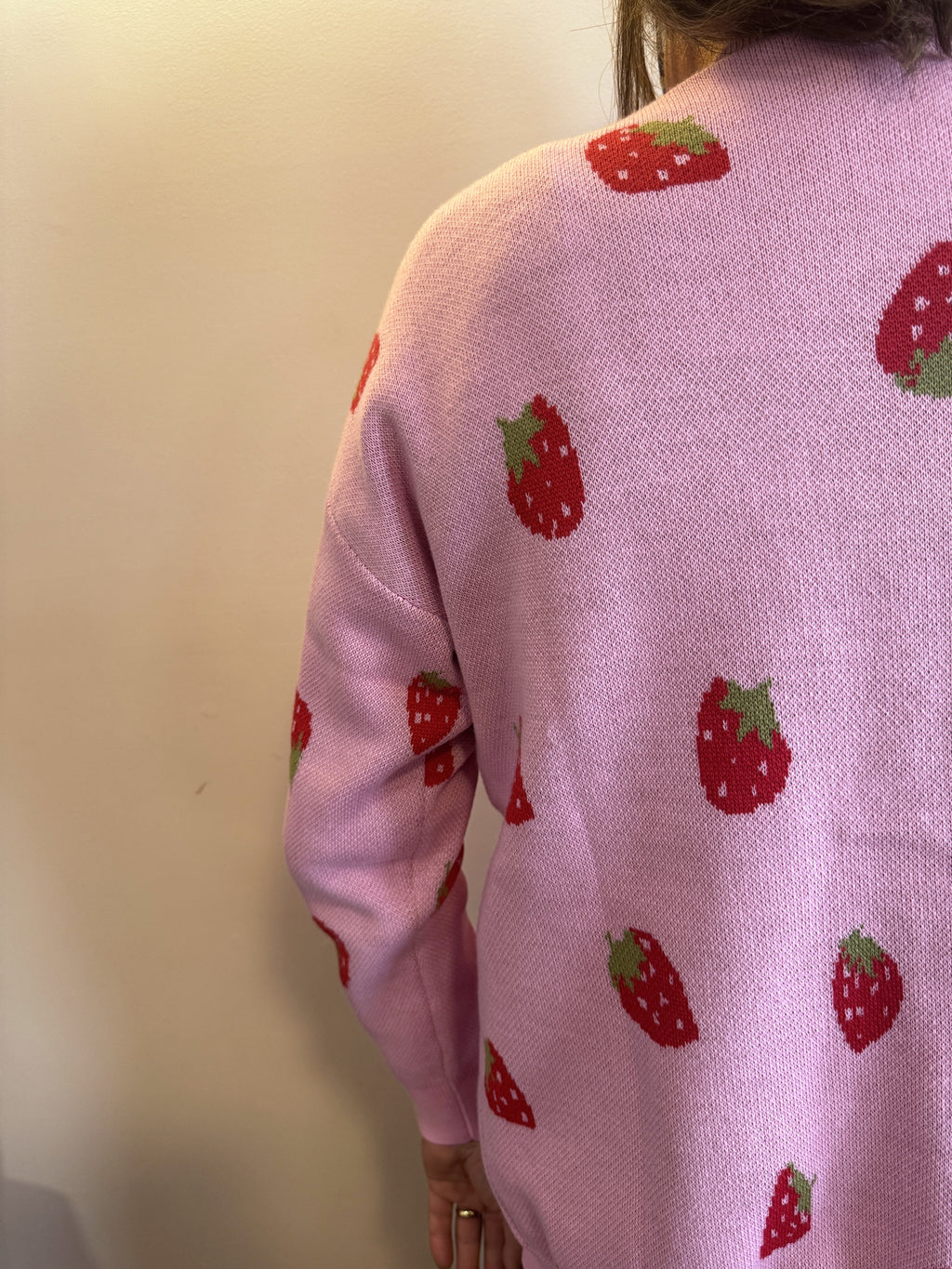 Strawberry Cardigan