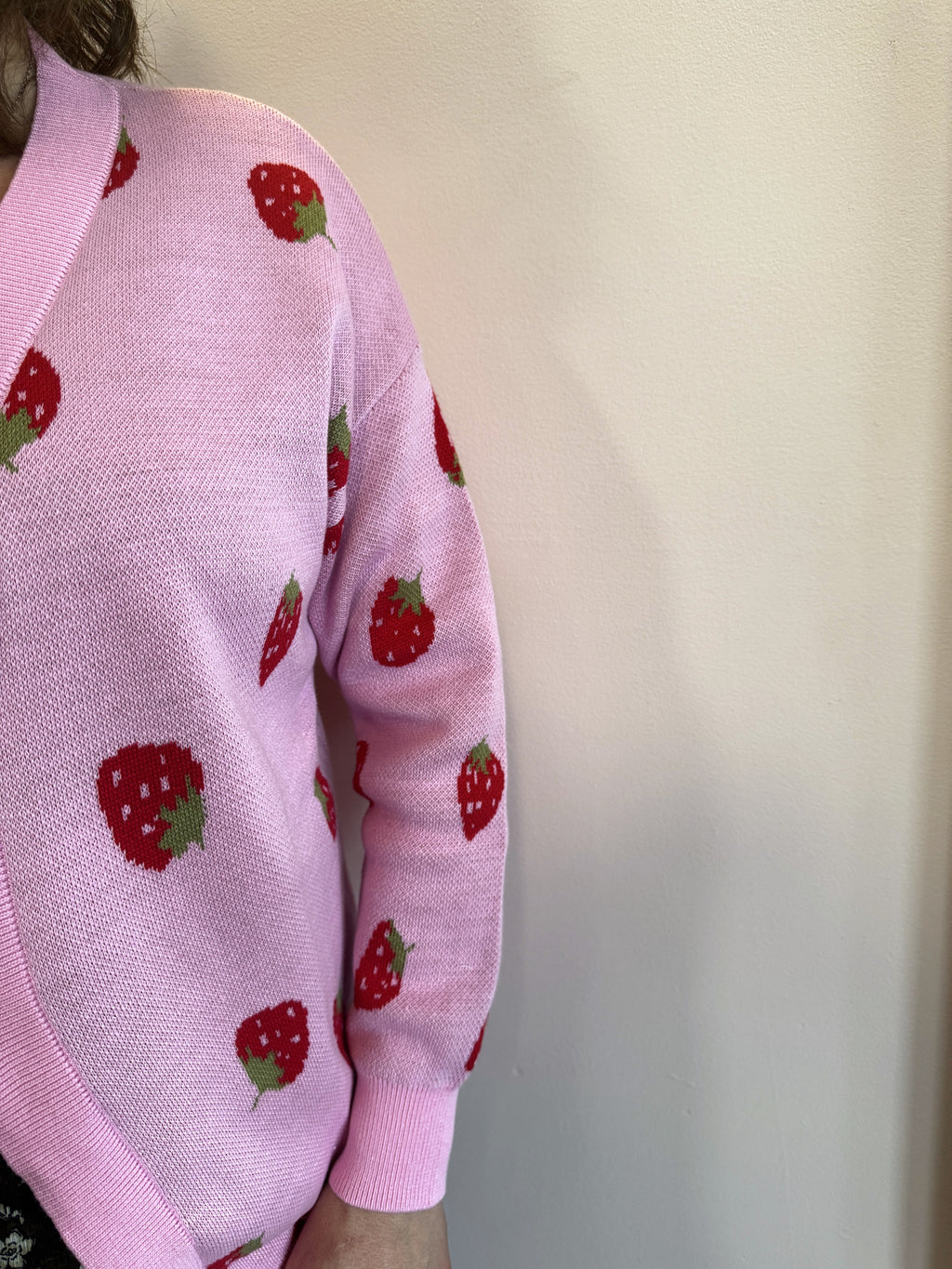 Strawberry Cardigan
