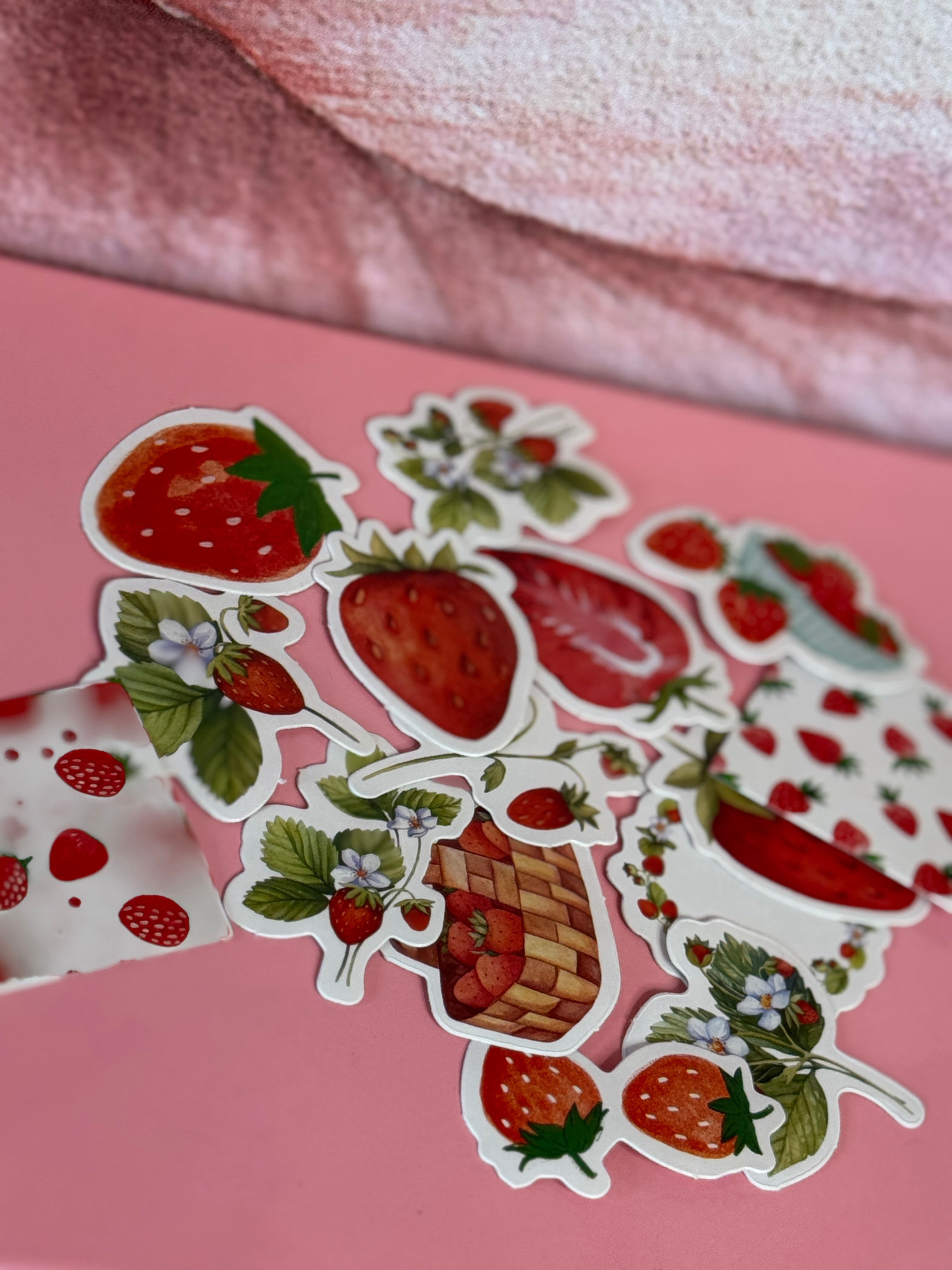 Strawberry Stickers